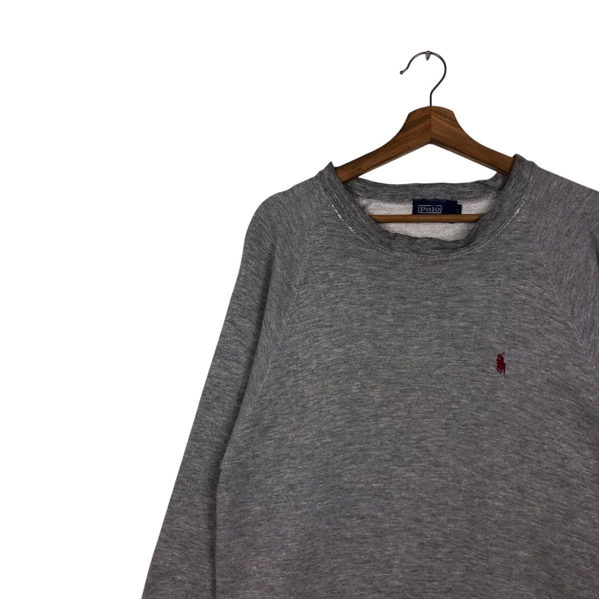 Japanese Brand × Vintage 📌Vintage Polo by Polo Ground Sweatshirt Small Pony Size US L / EU 52-54 / 3 - 8 Thumbnail