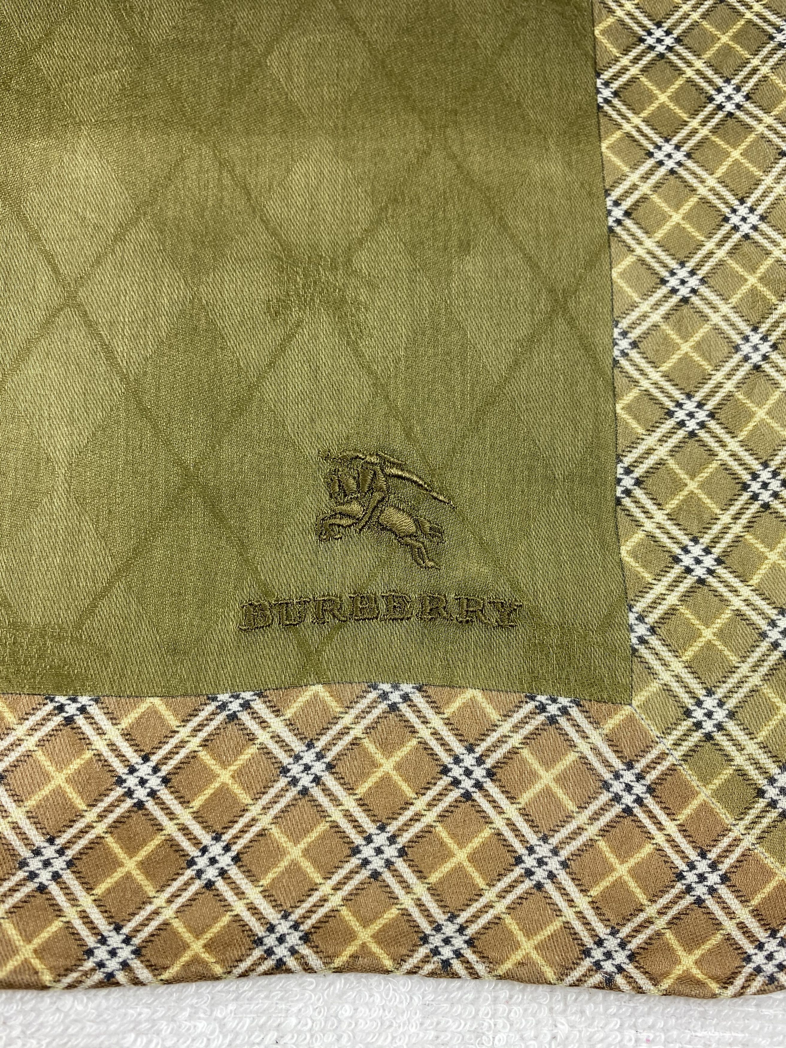 Burberry Vintage Burberry Handkerchief / Bandana / Neckerchief Size ONE SIZE - 5 Thumbnail