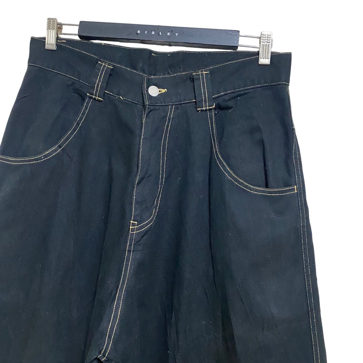 Japanese Brand DIRT LOW Denim Baggy Jeans Size US 32 / EU 48 - 5 Thumbnail