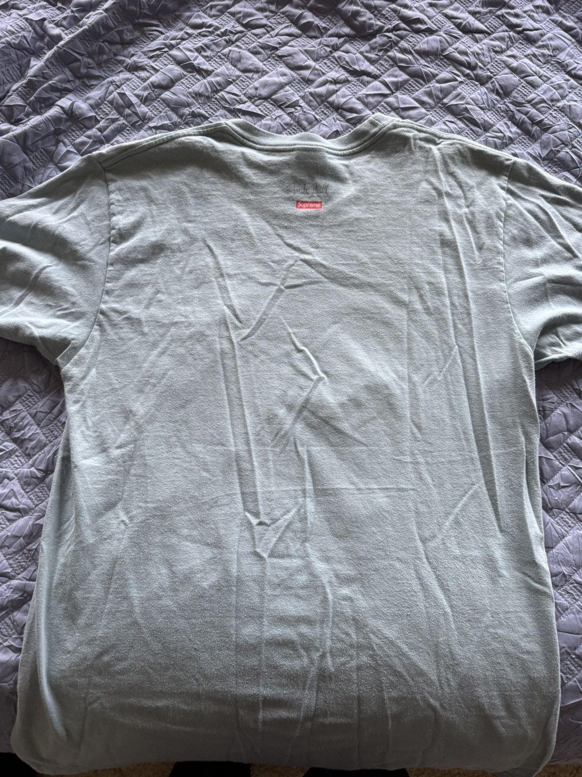 Supreme Supreme Mike Hill Running Tee Slate Size US L / EU 52-54 / 3 - 2 Thumbnail