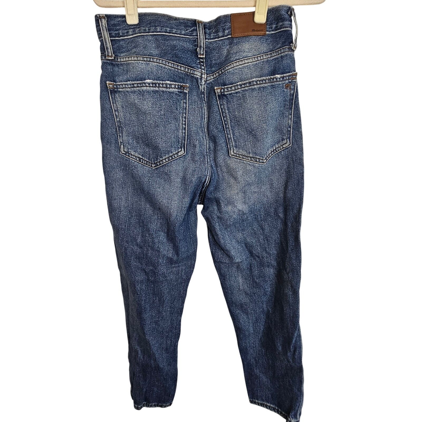 Madewell Madewell Womens The Momjean High Waist Sz 27 Denim Pants Size 27" / US 4 / IT 40 - 7 Thumbnail
