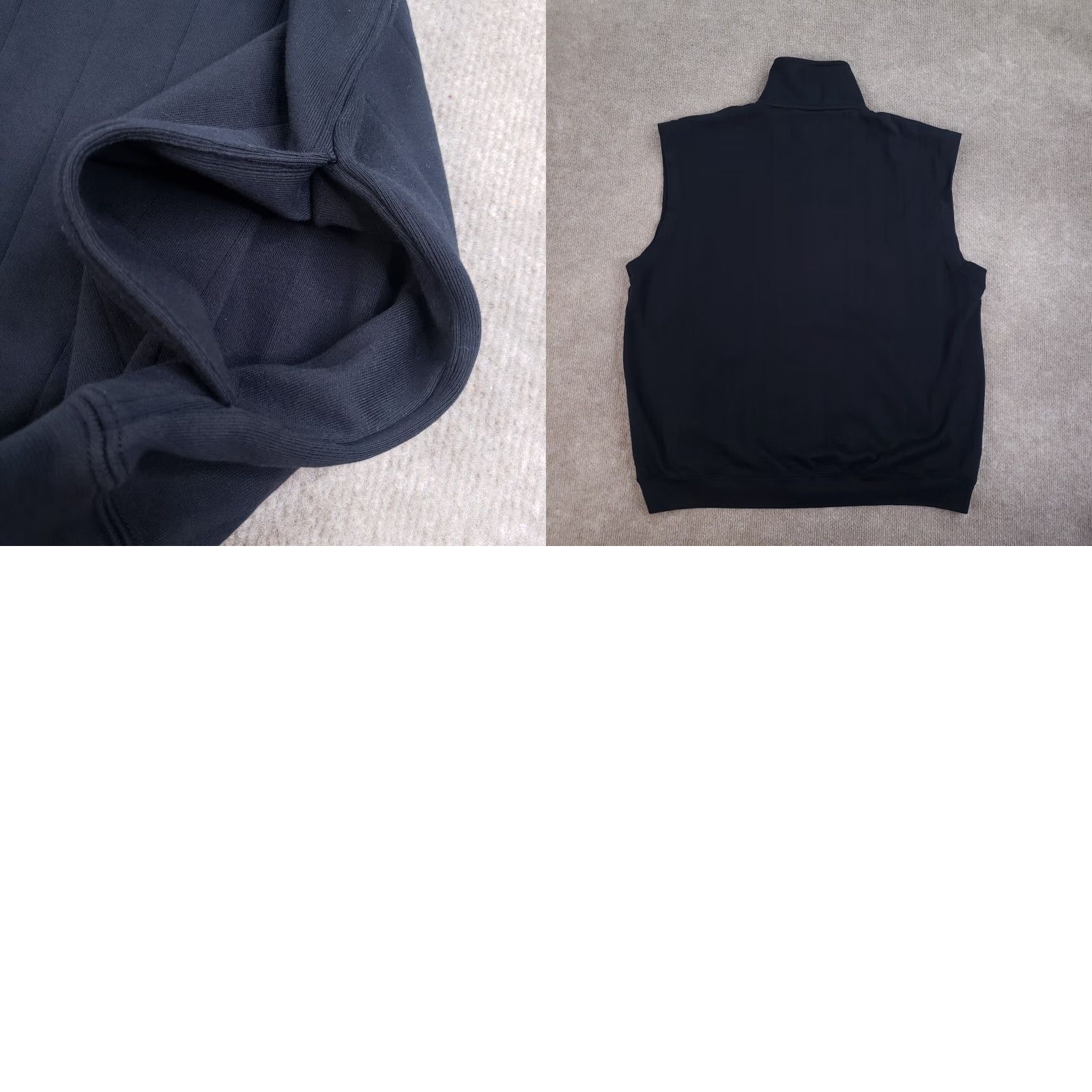 Vintage Fairway & Greene Vest Mens XL Black Full Zip Golf Windbreaker Size US XL / EU 56 / 4 - 8 Thumbnail
