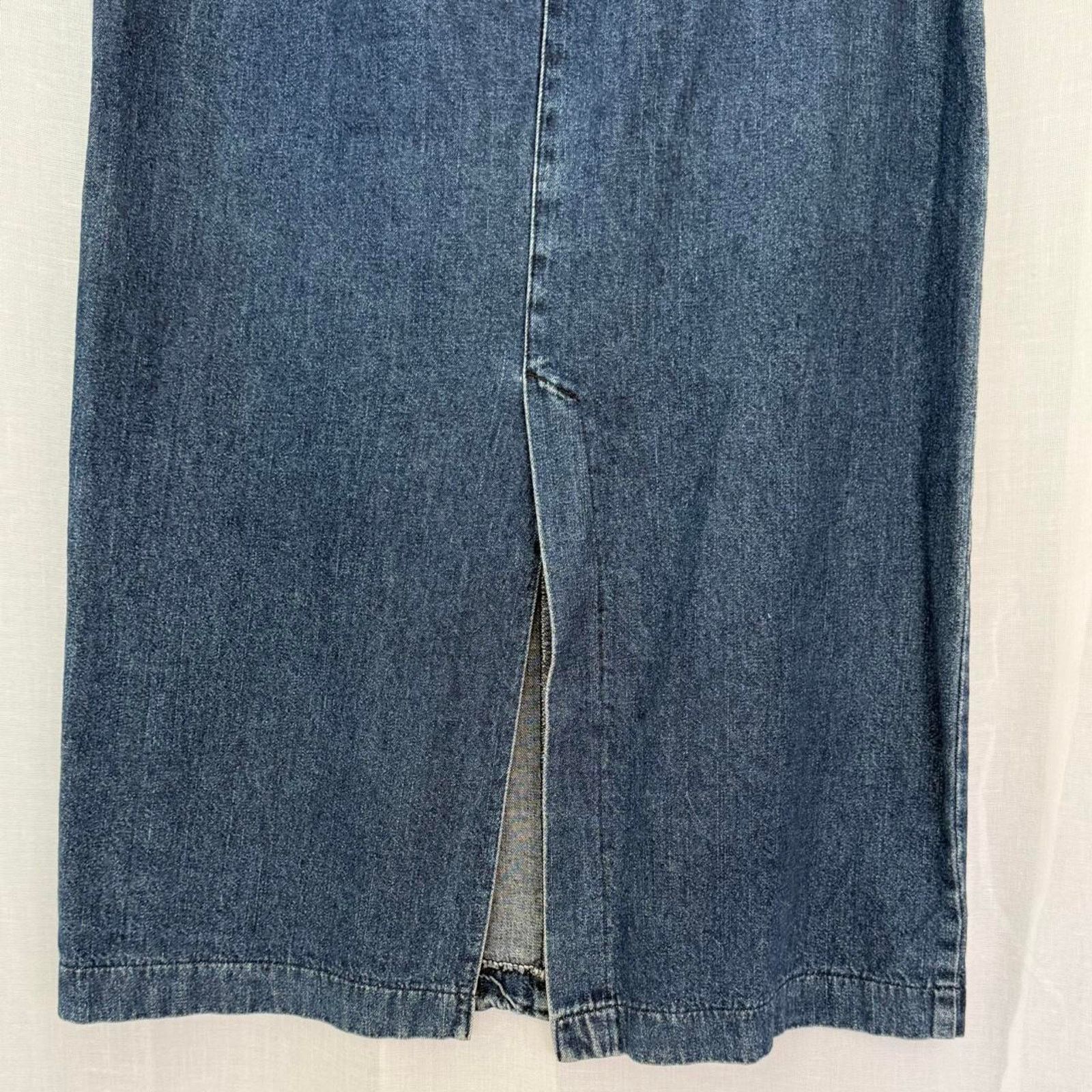 Lee y2k denim midi skirt ✧ lee casuals Size 31" - 8 Thumbnail