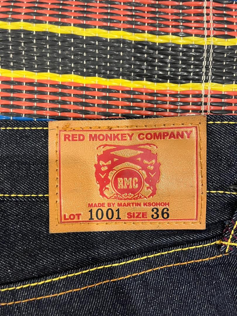 Red Monkey RMC Selvedge Denim Jeans Size US 36 / EU 52 - 4 Thumbnail
