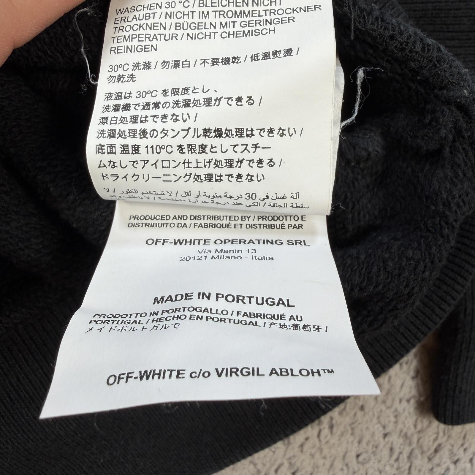 Off-White Off-White c/o Virgil Abloh Black Impressionism Arrows Hoodie Size US M / EU 48-50 / 2 - 10 Thumbnail