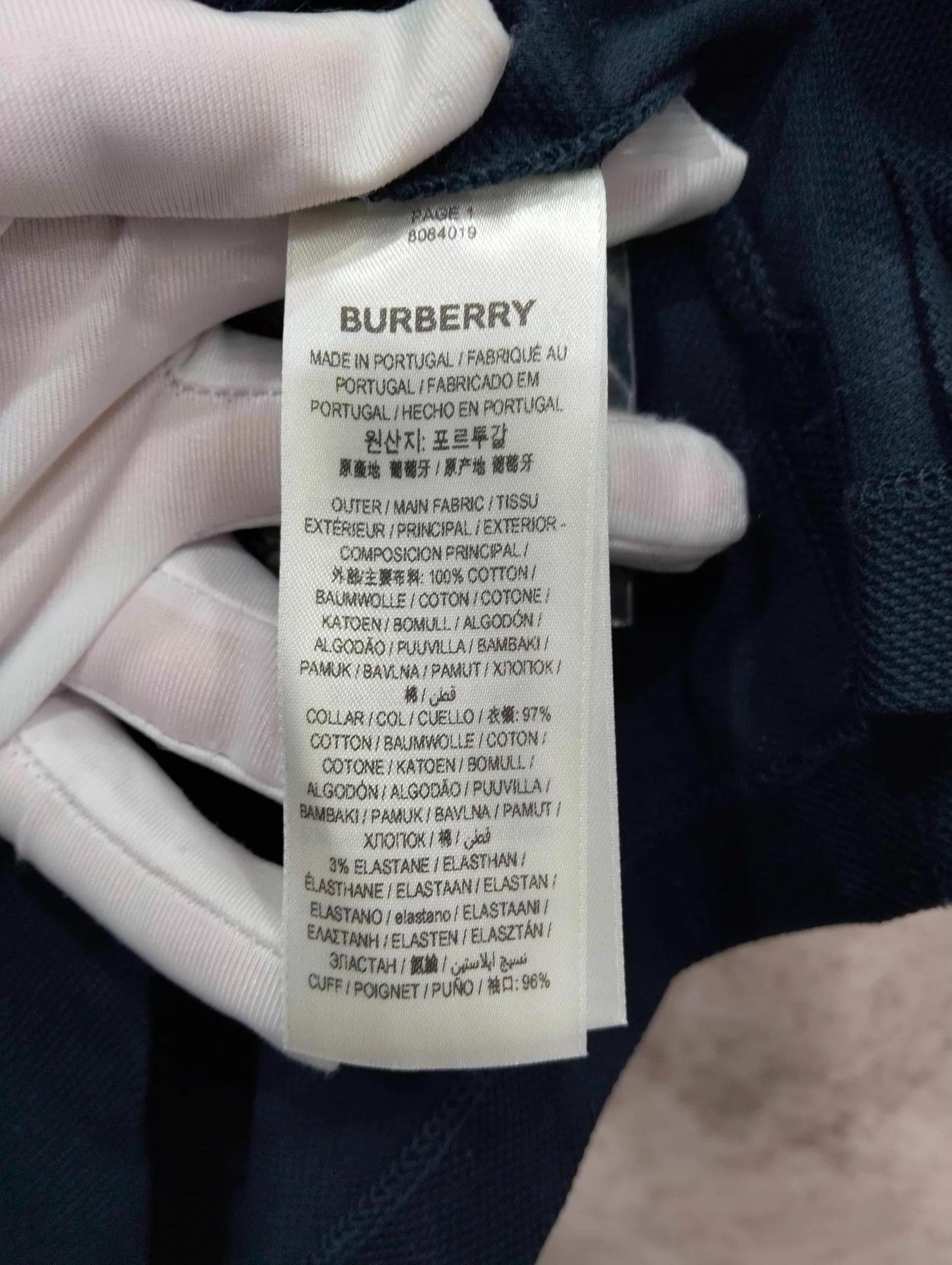 Burberry Burberry Striped Logo Short Sleeve Polo XL 95 New Size US XL / EU 56 / 4 - 6 Thumbnail