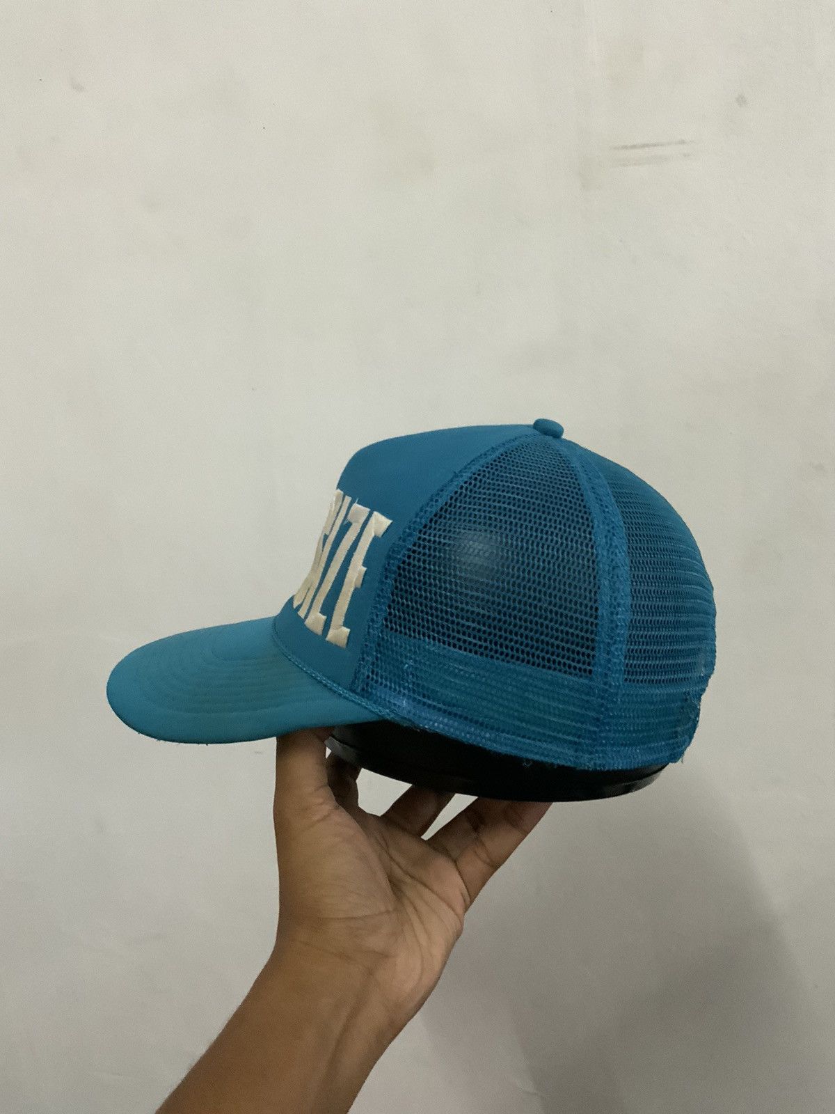 Japanese Brand King Size Embroidered Otto Trucker Hat Size ONE SIZE - 3 Thumbnail