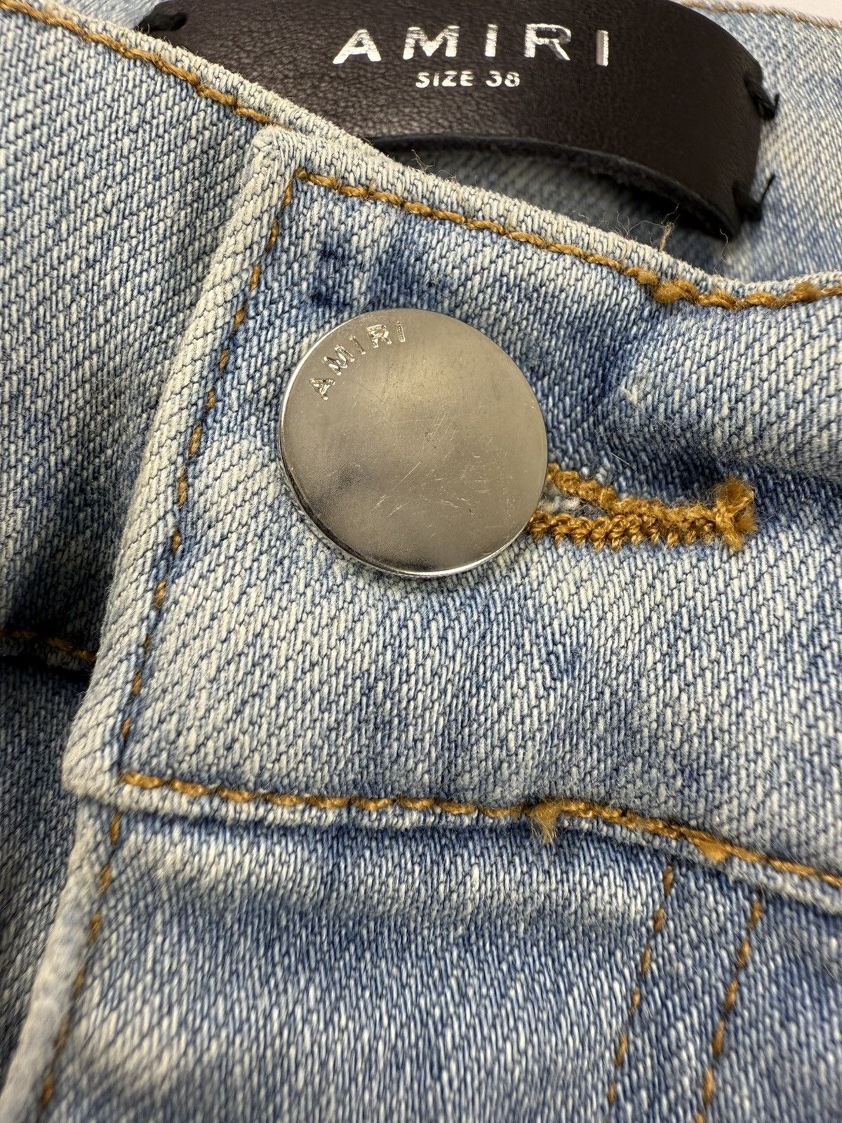 Amiri Amiri Bleached Denim Size US 38 / EU 54 - 9 Thumbnail