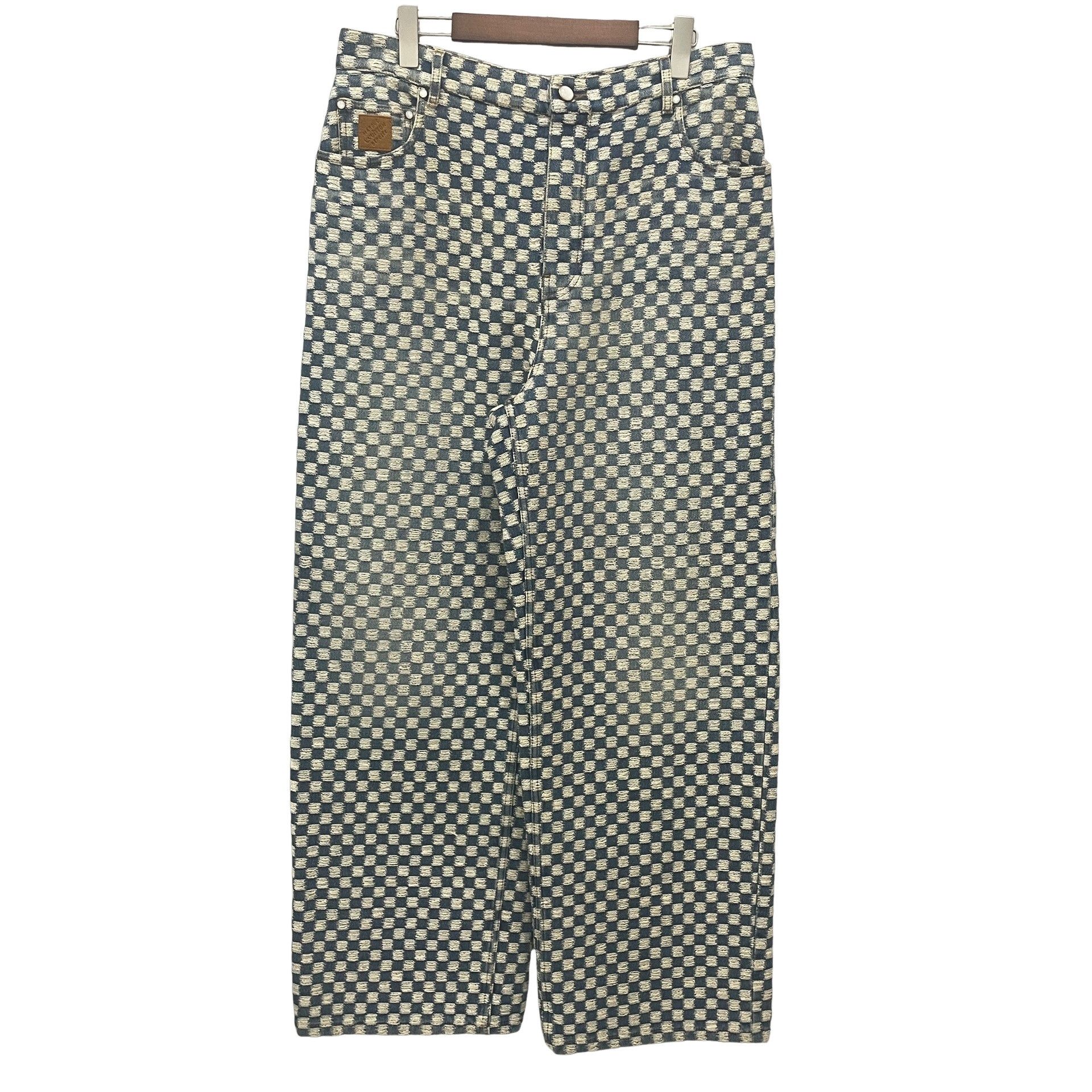Louis Vuitton Louis Vuitton x Nigo Damier Checkered Pants 33 Size US 33 - 1 Thumbnail