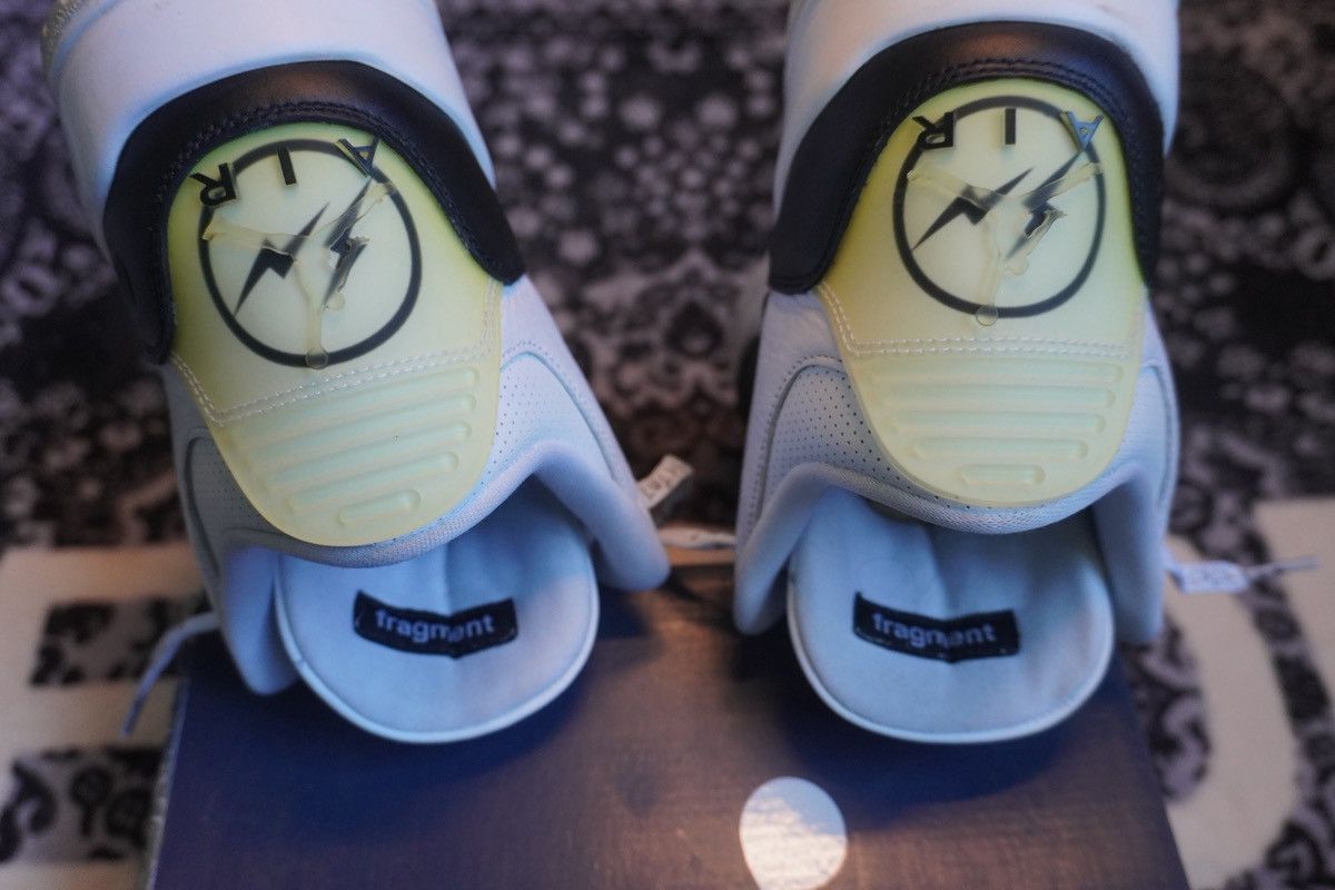 Fragment Design × Jordan Brand Air Jordan 3 x Fragment Design- White Sz. 12.5 Size US 12.5 / EU 45-46 - 6 Thumbnail