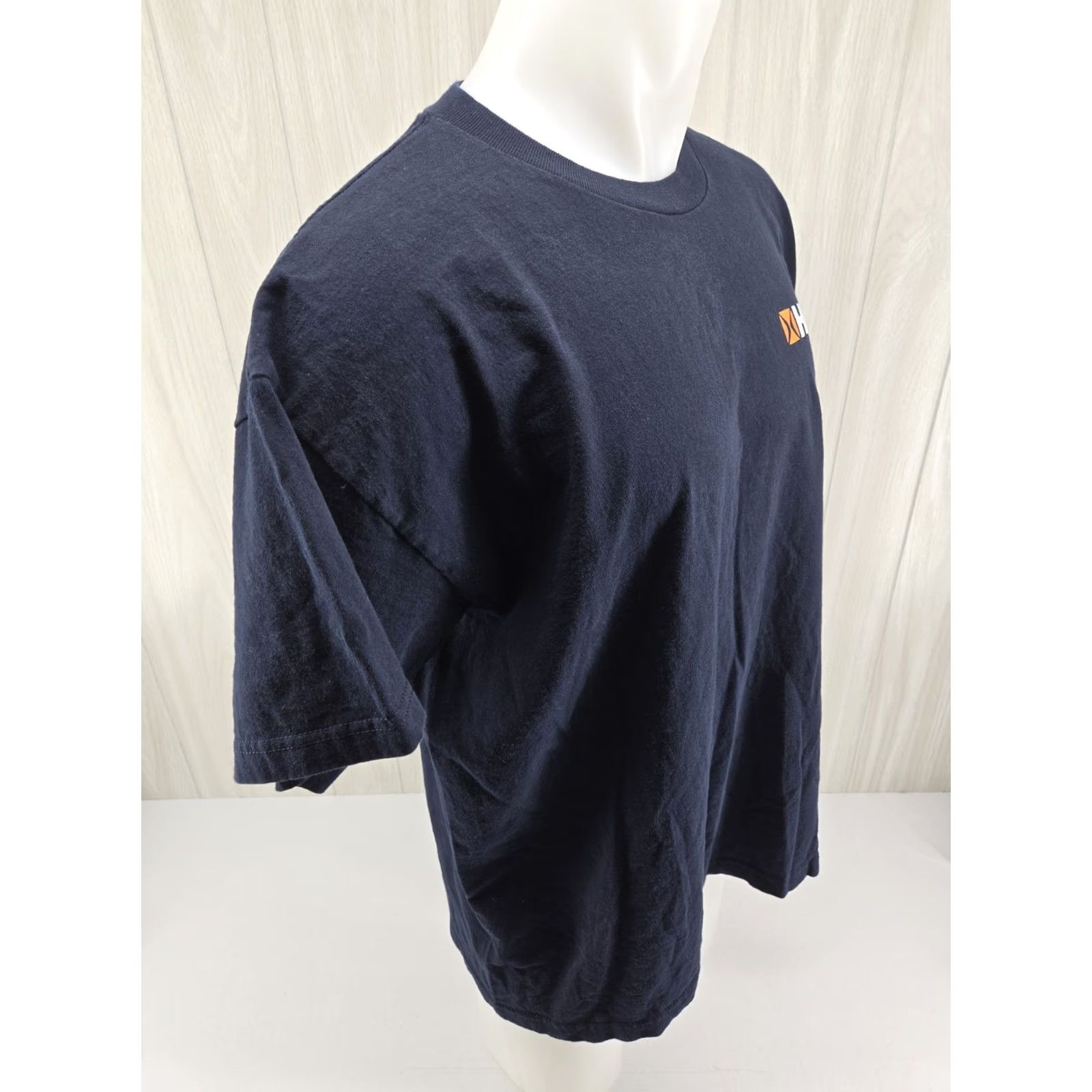 Vintage HDT Global T Shirt XL blue cotton short sleeve Men Size US XL / EU 56 / 4 - 6 Thumbnail
