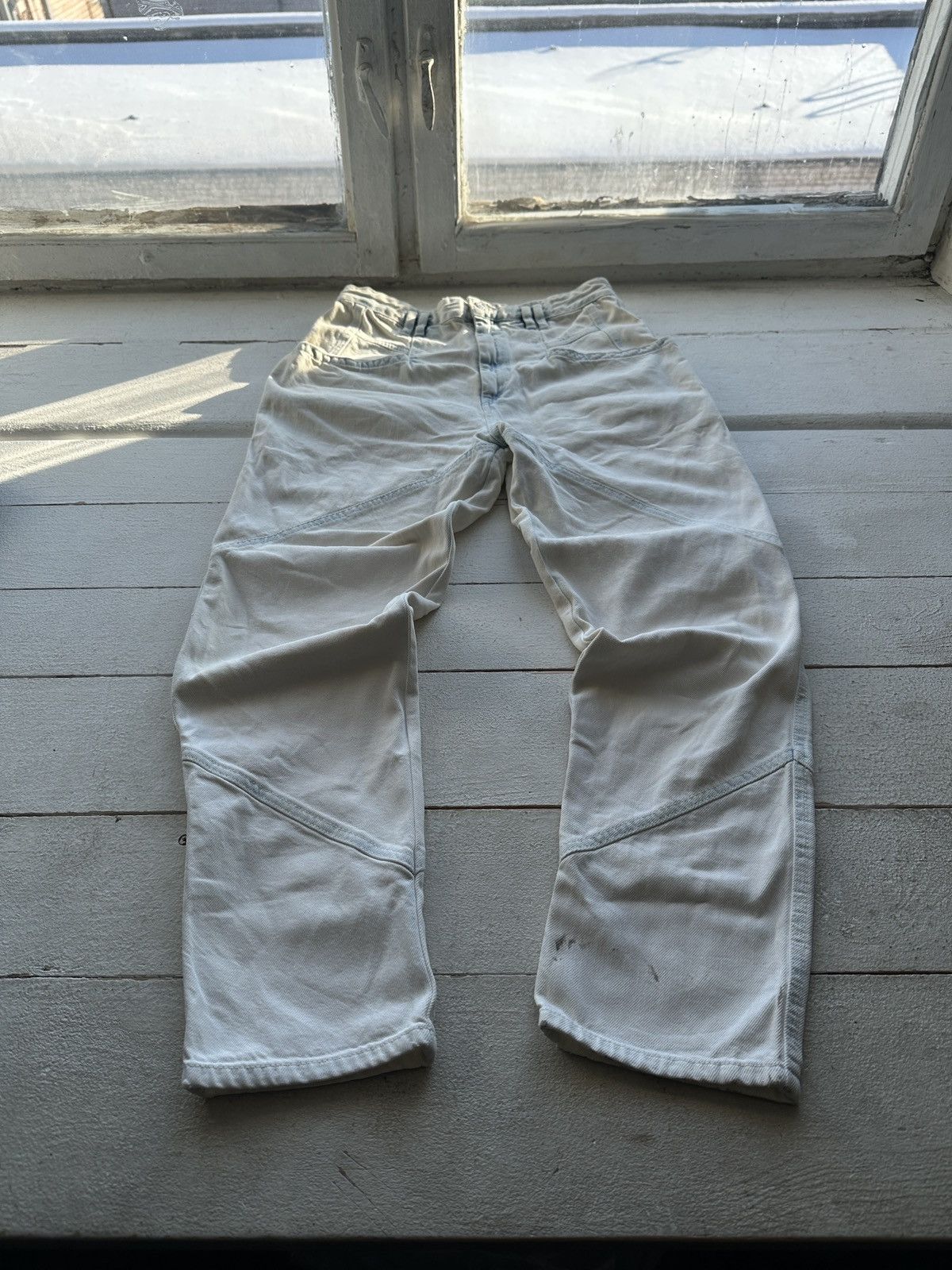 Isabel Marant 🚨 ISABEL MARANT WHITE WOMEN JEANS PANTS LUXURY Size 28" / US 6 / IT 42 - 1 Thumbnail