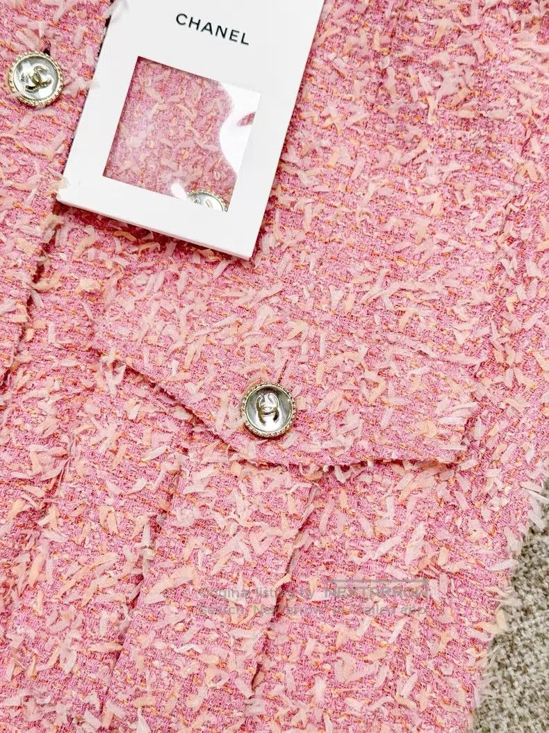 Chanel Chanel 21S spring and summer cherry blossom pink elastic h Size XXS / US 00 / IT 34 - 4 Thumbnail