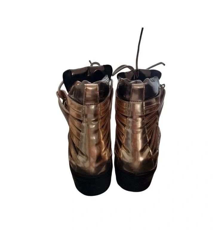 Damir Doma ARCHIVE Damir Doma "Falco" Metallic Gold Sneakers - Vibram Size US 5 / IT 35 - 4 Thumbnail