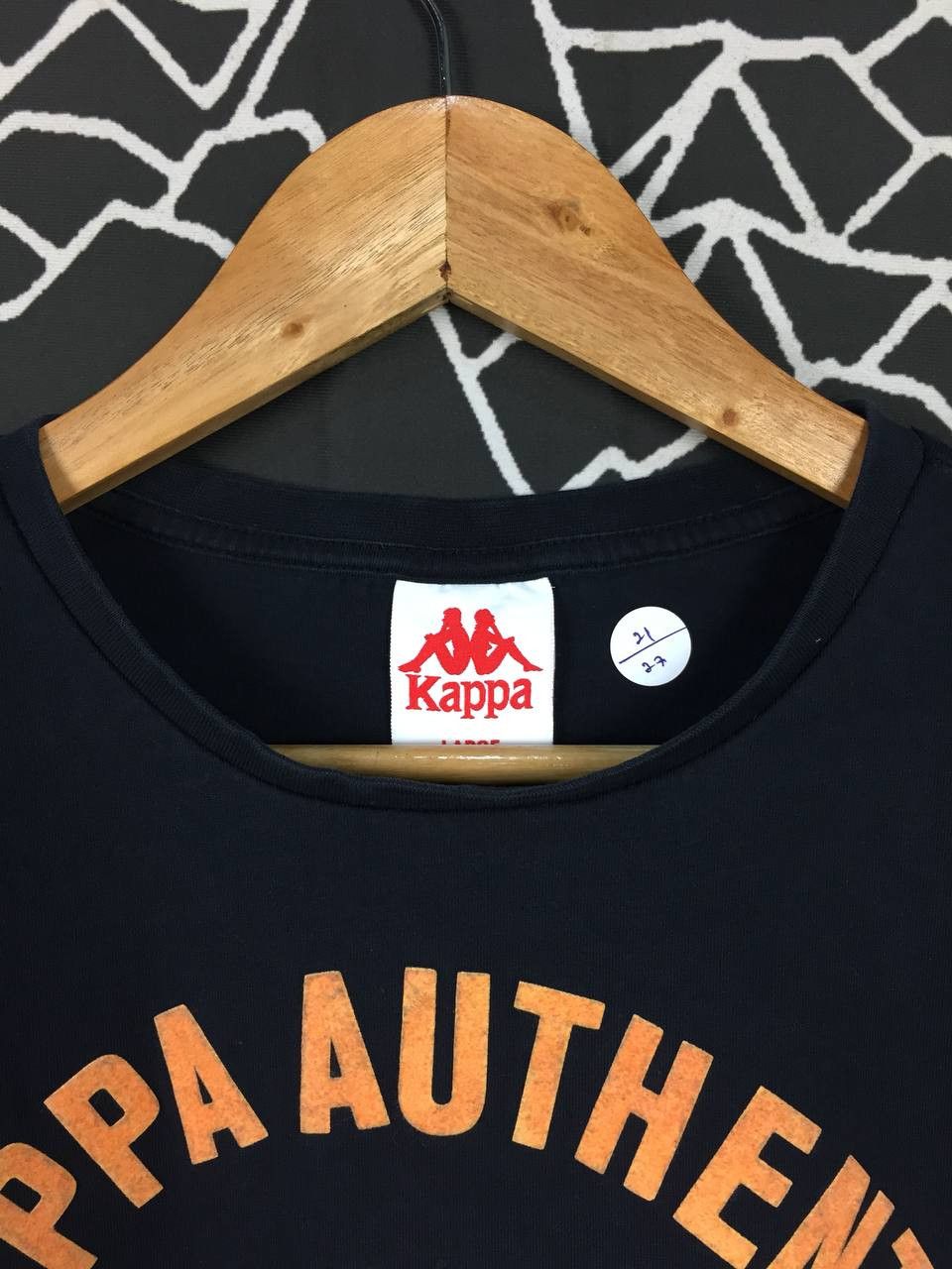 Kappa × Vintage Kappa Authentic Big Logo Sportswear Tee Size US L / EU 52-54 / 3 - 4 Thumbnail