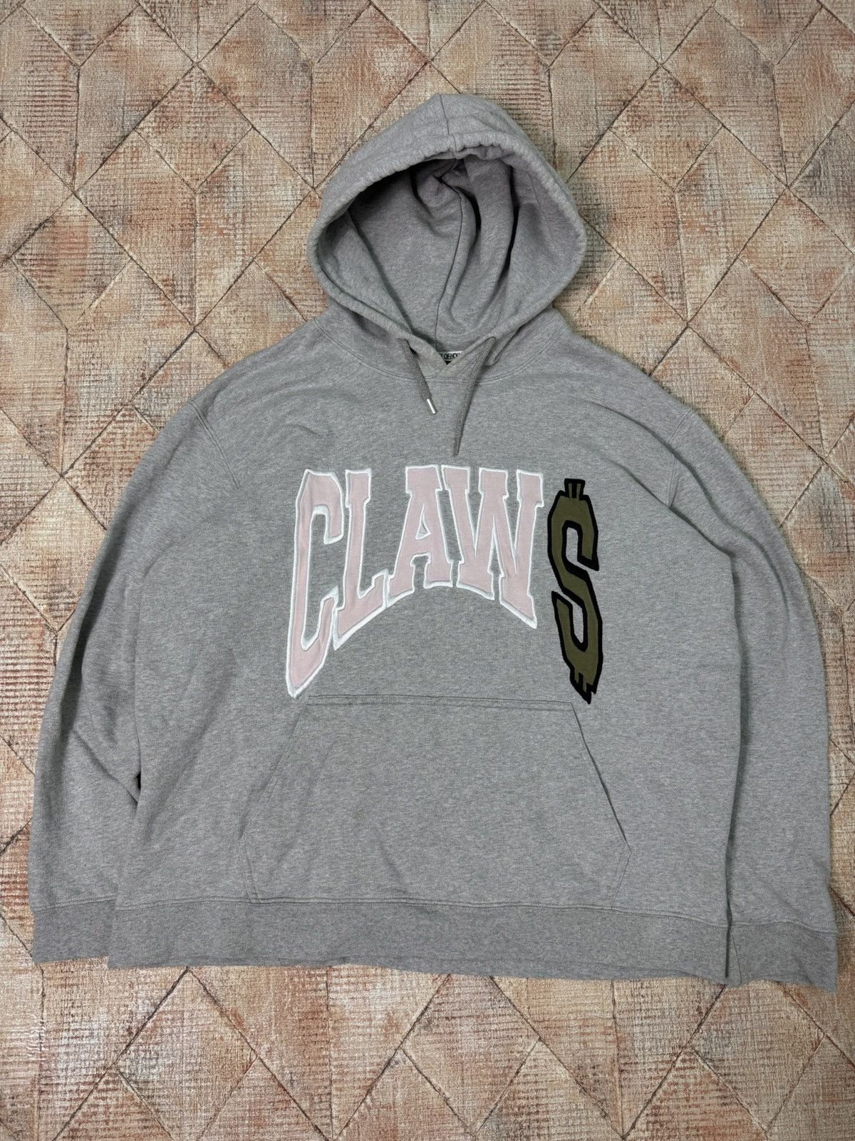 House Of Holland × Japanese Brand House of Holland Clawmoney Baggy Hoodie Embroidered Logo Size US L / EU 52-54 / 3 - 8 Thumbnail