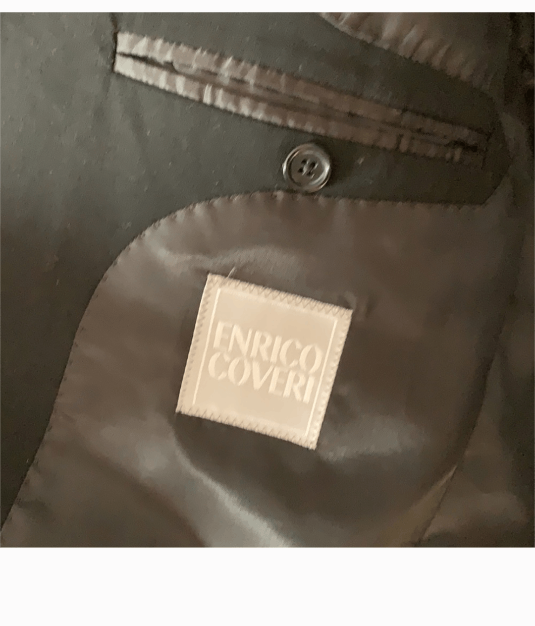 Enrico Coveri Enrico Coveri Black Single Breasted Blazer Size 46R - 4 Thumbnail