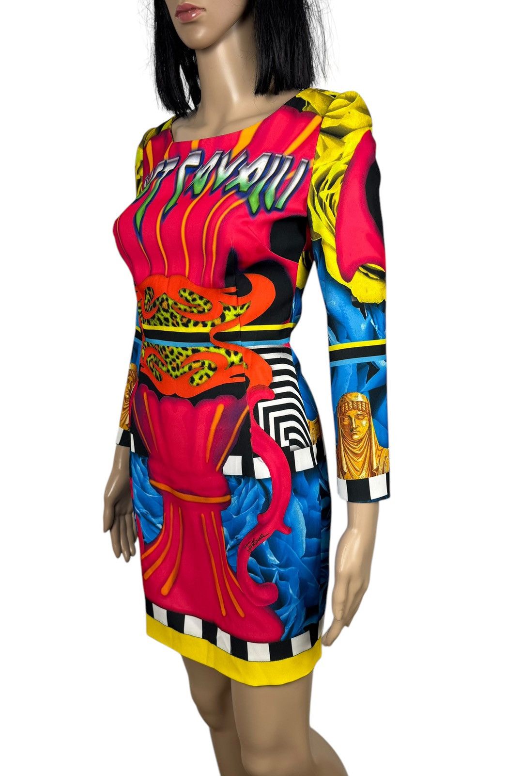 Just Cavalli Just Cavalli Printed Mini Dress Stretch size 38 Size XS / US 0-2 / IT 36-38 - 5 Thumbnail