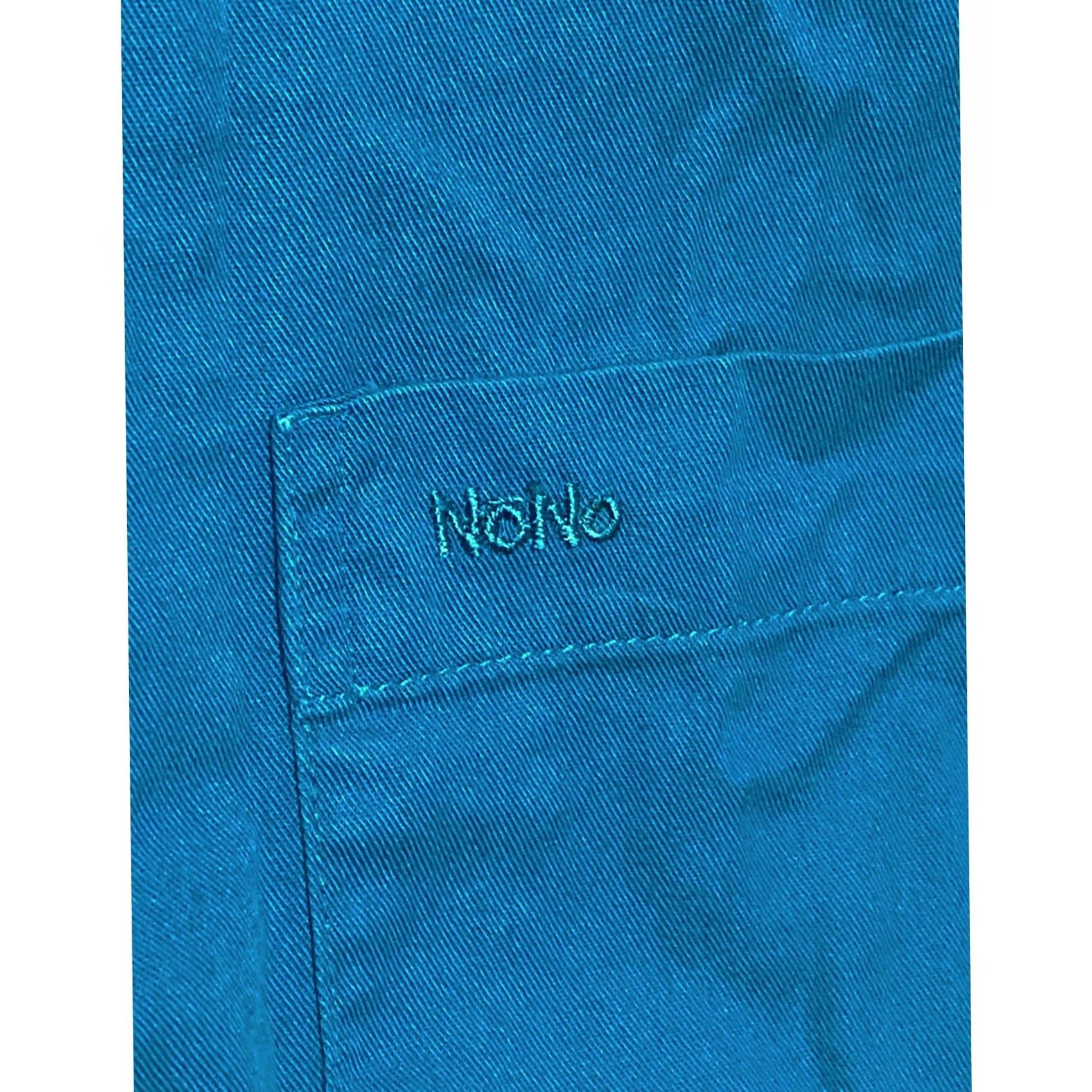 Vintage NoNo Maldonado Blue Button Down Shirt Mens S Preppy Summer Casual Classic Office Size US S / EU 44-46 / 1 - 3 Thumbnail