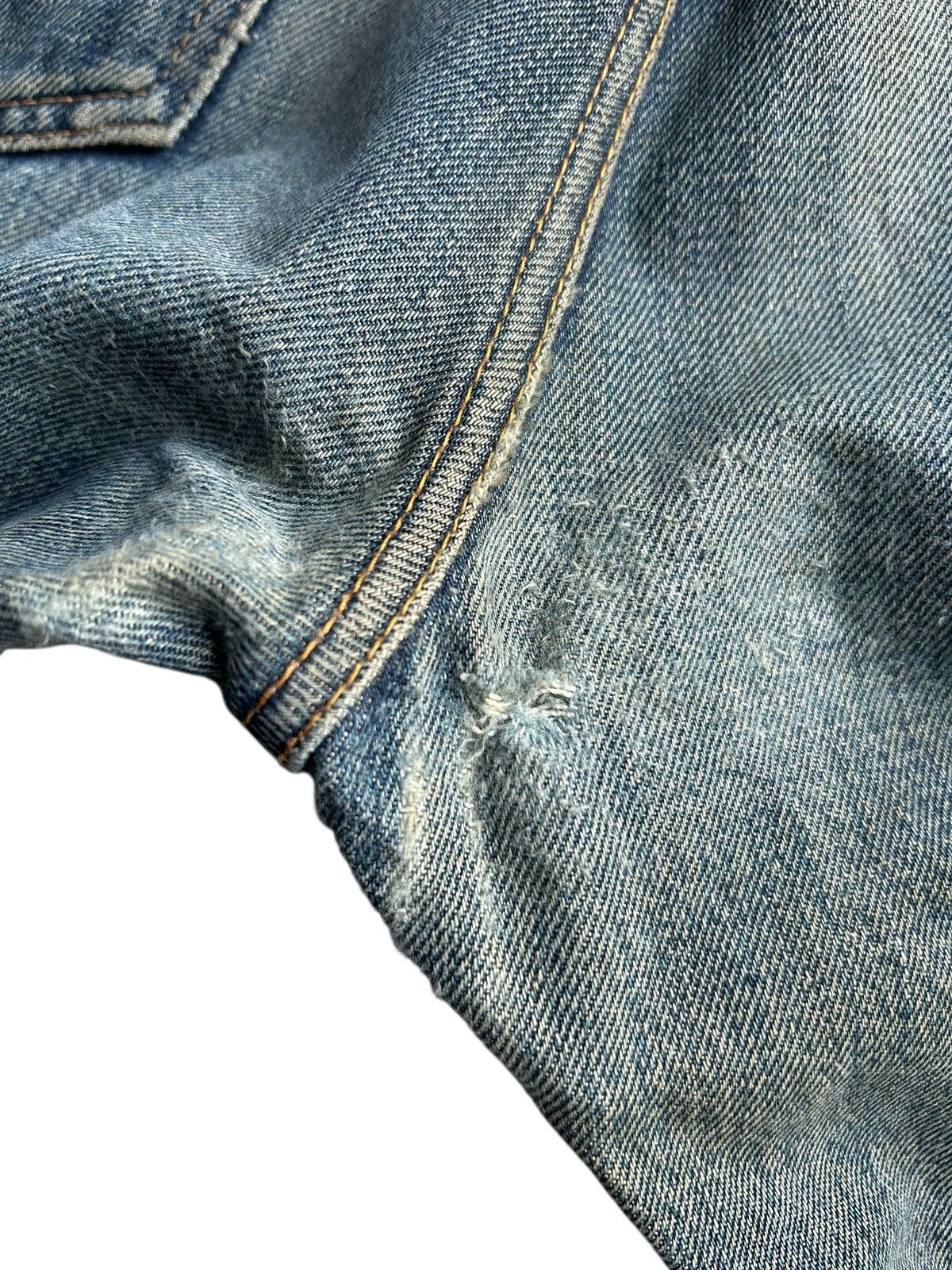 Kapital Thrashed Vintage Studio Dartisan Selvedge Denim Jeans Size US 31 - 15 Thumbnail