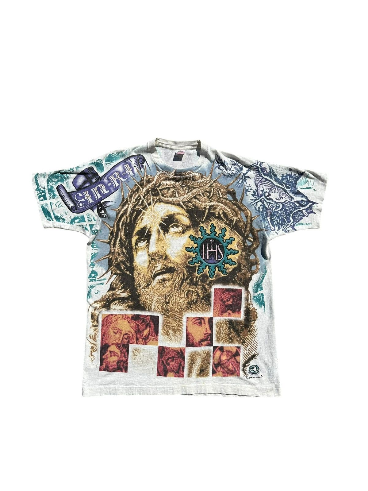 Liquid Blue × Studio Nicholson Super Rare Vintage Jesus Full