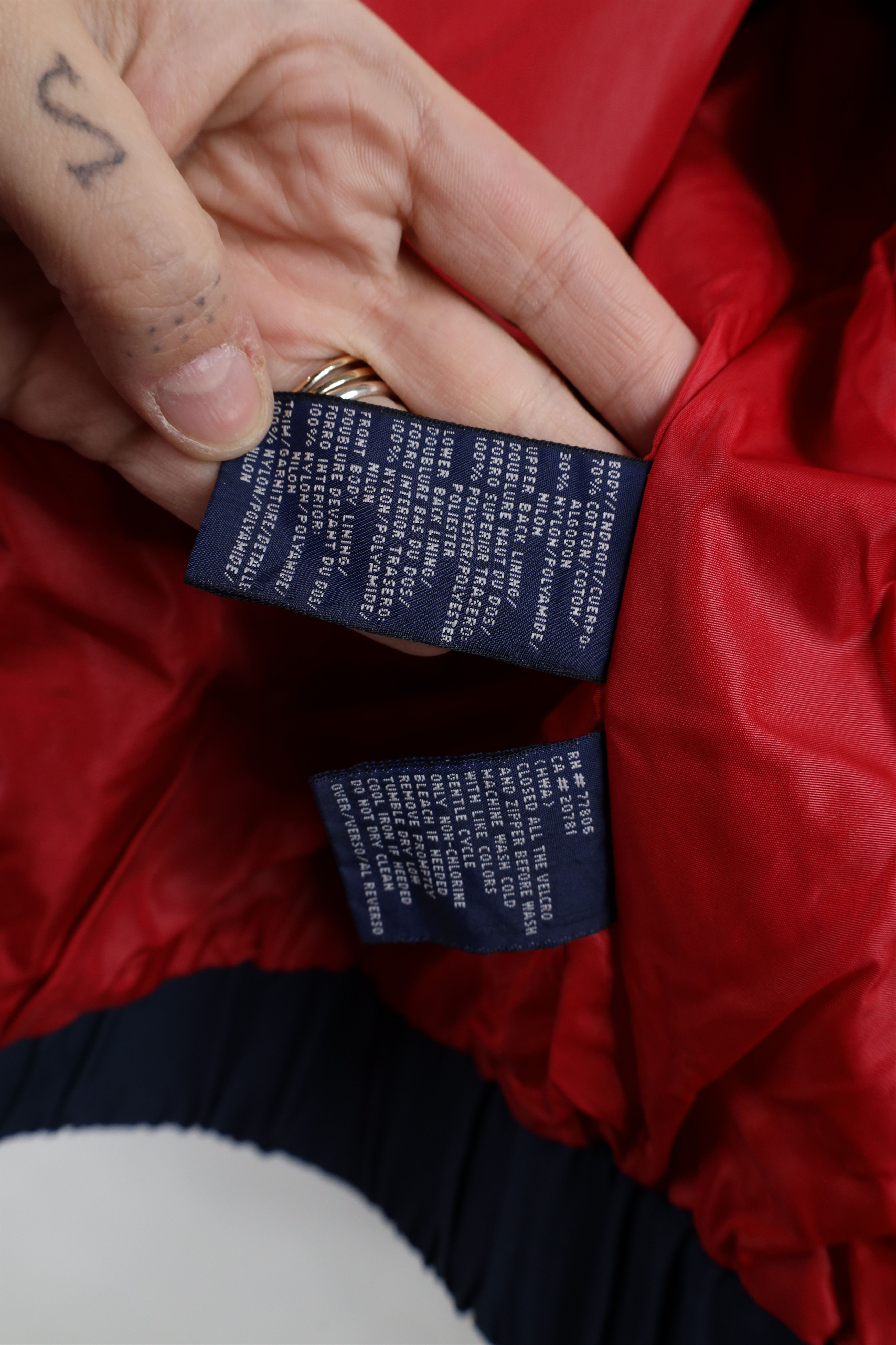 Tommy Hilfiger × Vintage Vintage 90s Tommy Hilfiger Ripstop Hooded Windbreaker Jacket Size US L / EU 52-54 / 3 - 12 Thumbnail