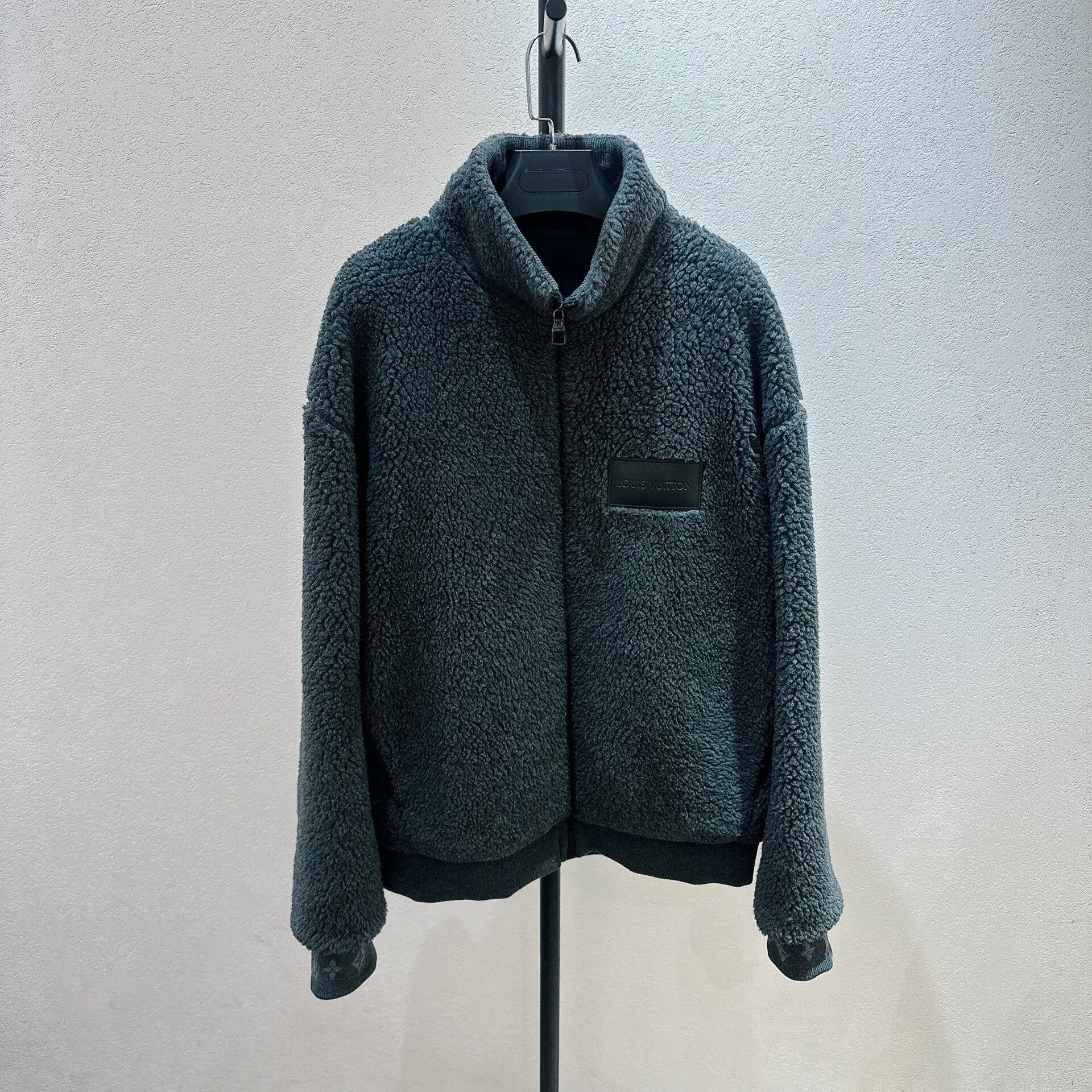 Louis Vuitton Teddy Plush Lined Jacket XL