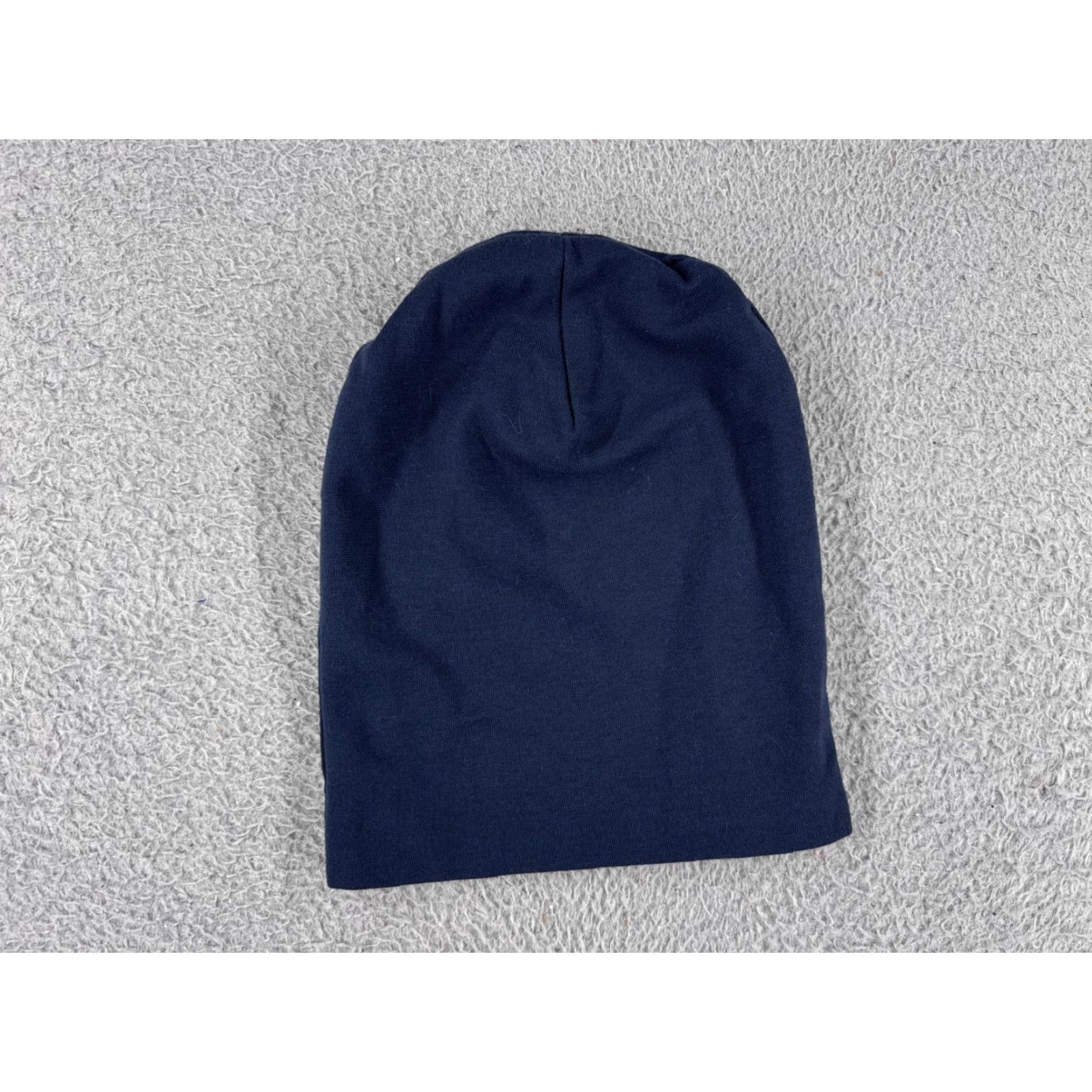 Vintage Royal Apparel Beanie Womens One Size Blue Jersey Logo Ski Womens Size ONE SIZE - 2 Thumbnail