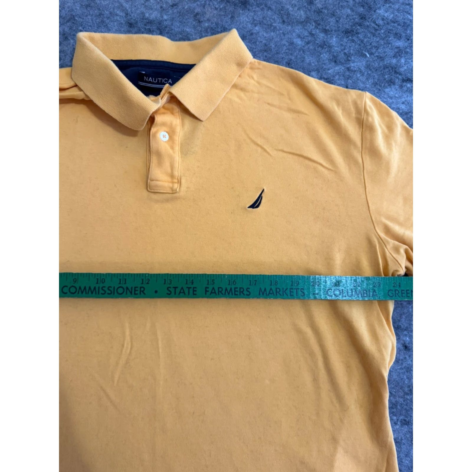 Nautica Nautica Mens Polo xl Yellow shirt excellent condition Size US XL / EU 56 / 4 - 4 Thumbnail