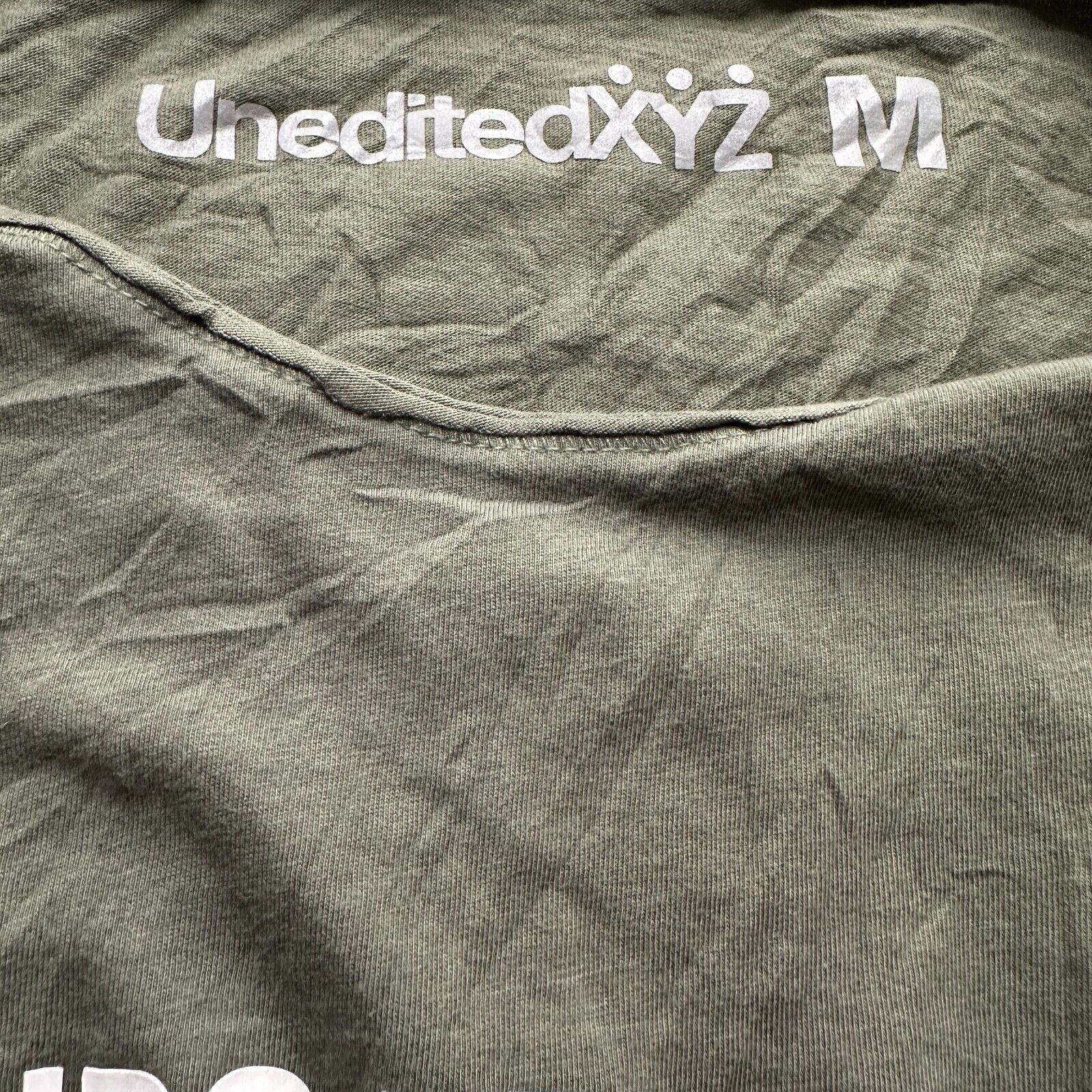 The Unbranded Brand Unedited XYZ Caido Del Cielo T-Shirt Men's M Green Crew Neck Size US M / EU 48-50 / 2 - 6 Thumbnail
