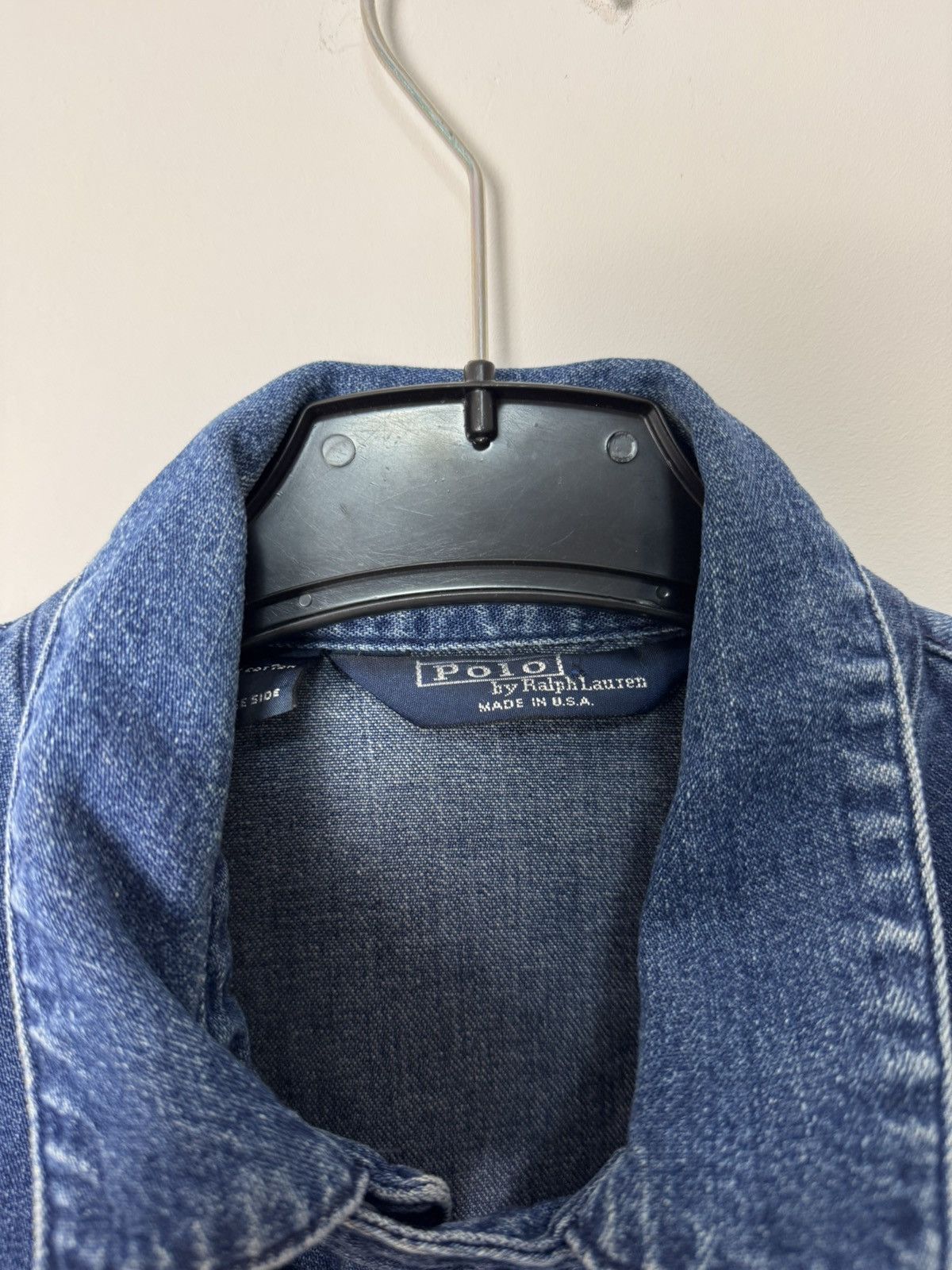 Polo Ralph Lauren Vintage 1980S Made In USA Polo Ralph Lauren Denim jacket Size US S / EU 44-46 / 1 - 3 Thumbnail
