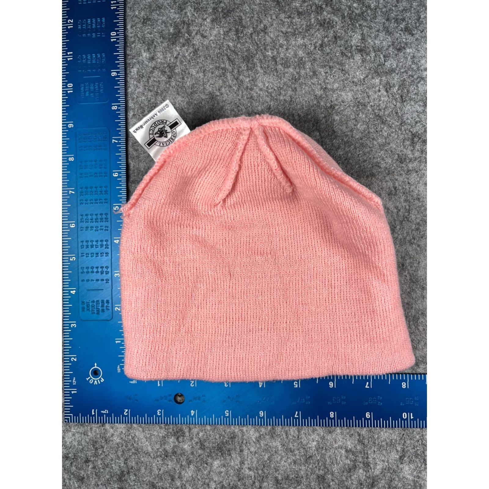 Budweiser Budweiser Beanie Toque Adult One Size Pink Bud Light Embroidered 100% Acrylic Size ONE SIZE - 5 Thumbnail