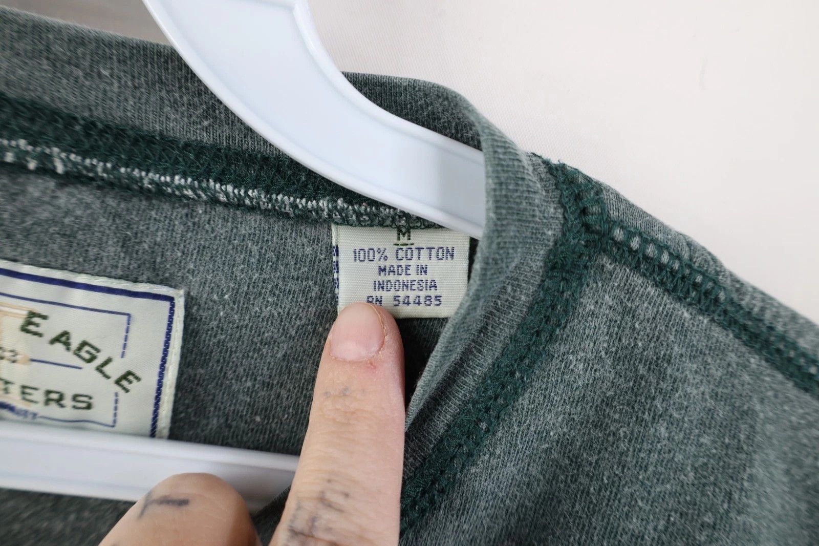 American Eagle Outfitters Vintage 90s American Eagle Outfitters Long Sleeve T-Shirt Size US M / EU 48-50 / 2 - 7 Thumbnail