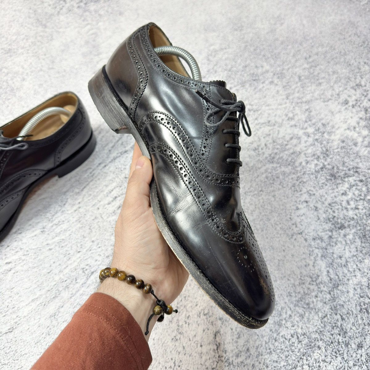 Handmade × Loake Loake 202 B Mens Oxfords Brogues US11.5 UK10.5 EU44.5 29.5cm Size US 11.5 / EU 44-45 - 5 Thumbnail