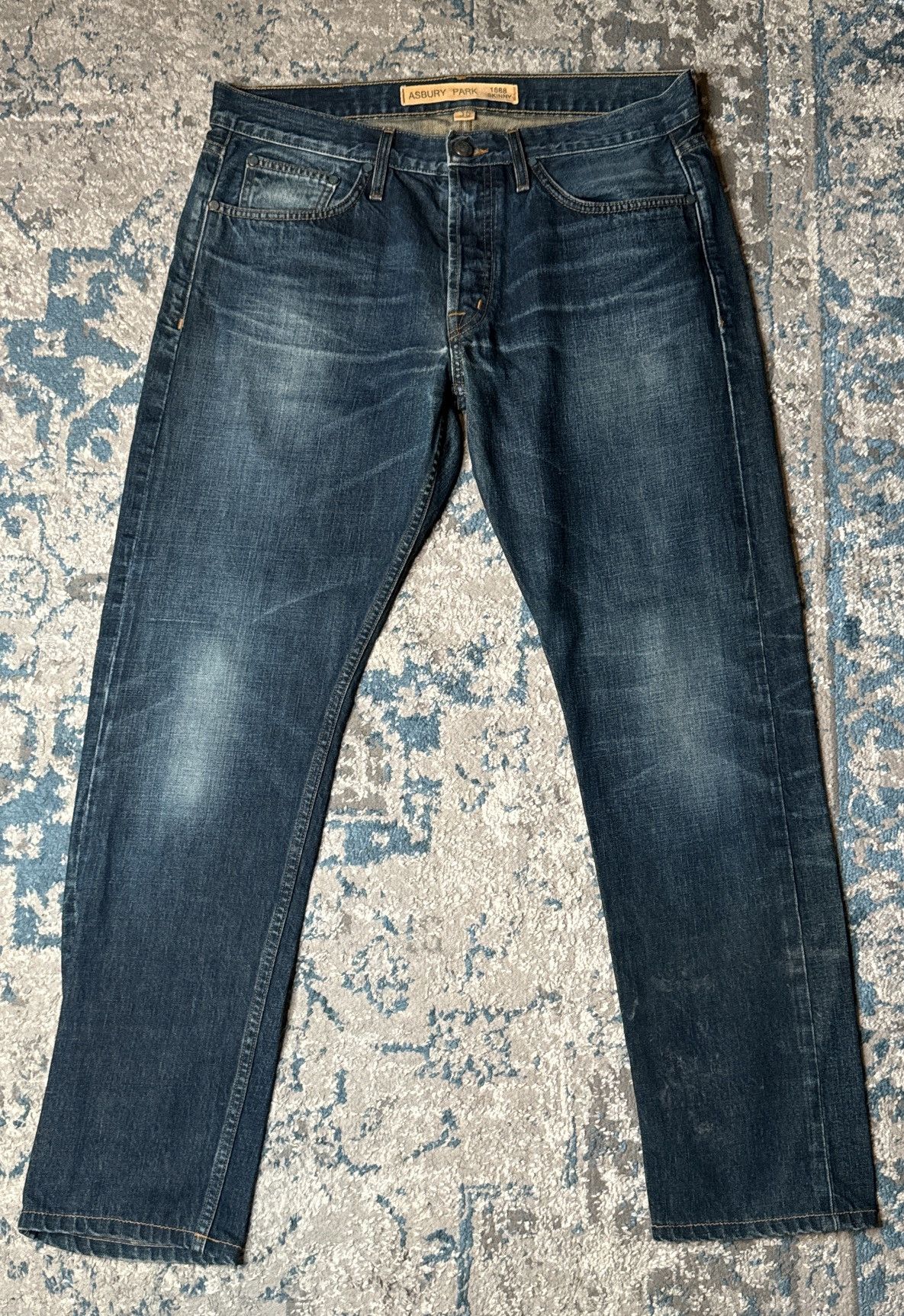 Other Asbury Park 1888 Skinny Jeans Selvedge Denim Handmade USA Size US 36 / EU 52 - 1 Thumbnail