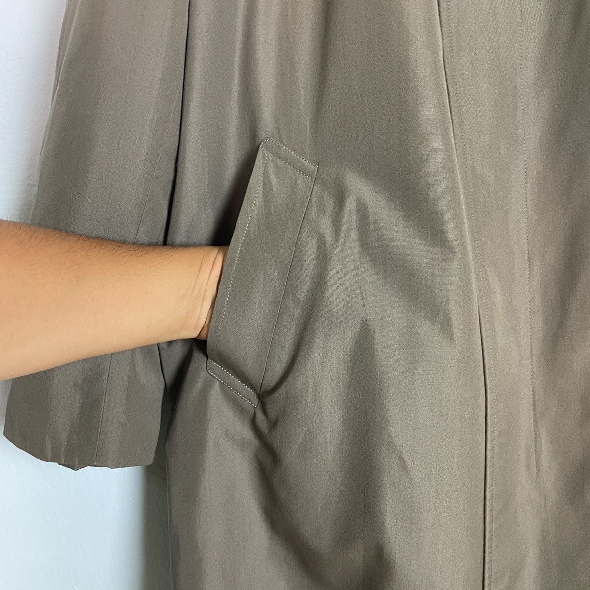 Lanvin 🔥LAST PRICE🔥 Lanvin Triple Layers Trench Coat Size US M / EU 48-50 / 2 - 11 Thumbnail