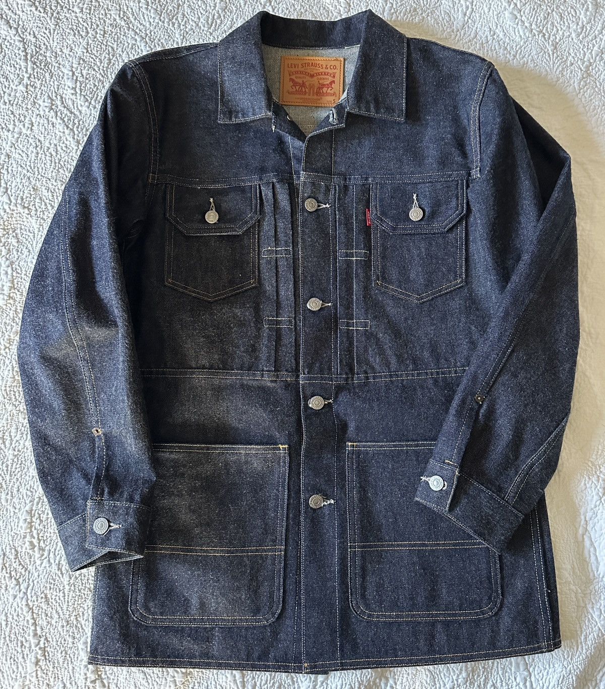 Levi's × Undercover Undercover Jun Takahashi Denim Chore Jacket w/ Tags Size US S / EU 44-46 / 1 - 4 Thumbnail