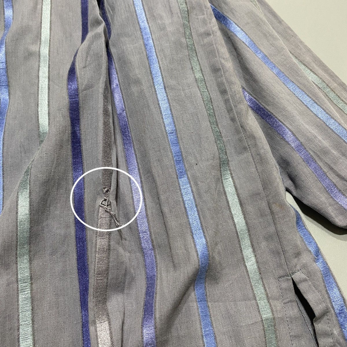Issey Miyake 90s Issey Miyake Pleated Side Button Shirt Size US M / EU 48-50 / 2 - 6 Thumbnail