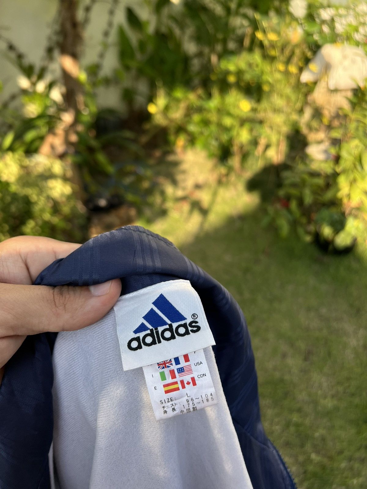 Adidas × Vintage 90' ADIDAS SMALL LOGO Y2K TRACK JACKET Size US L / EU 52-54 / 3 - 5 Thumbnail
