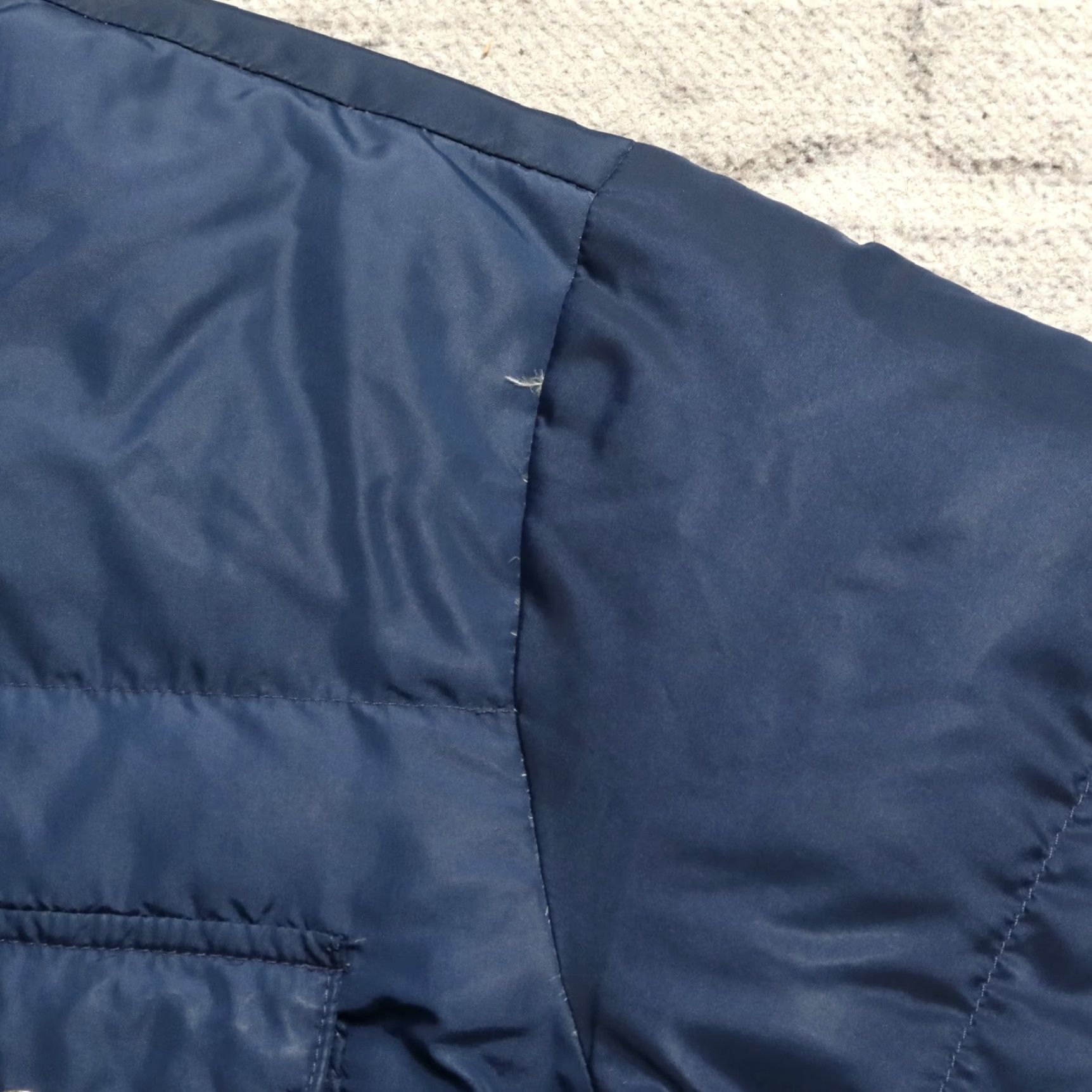 The North Face Vintage North Face Quilted Puffer Western Jacket Shirt Navy XL Mens Size US XL / EU 56 / 4 - 6 Thumbnail