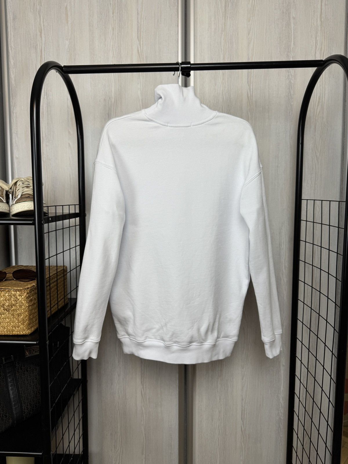 MSGM MSGM Milano white center logo turtleneck sweatshirt Size XS / US 0-2 / IT 36-38 - 7 Thumbnail
