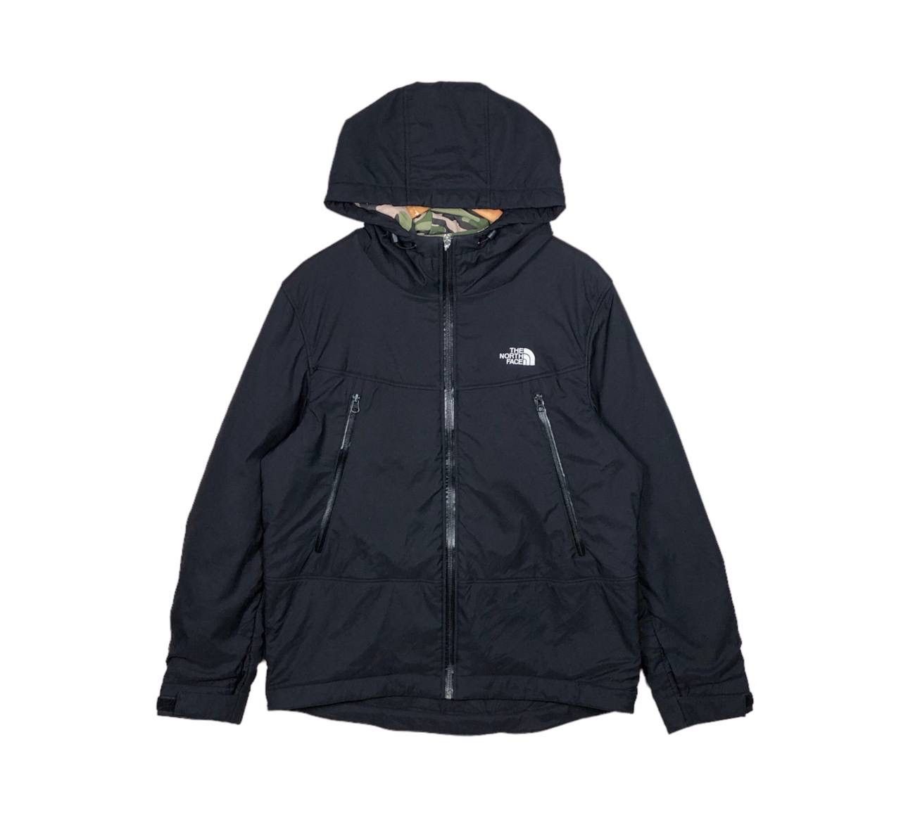 image of Archival Clothing x Goretex The North Face Quest Lightweight Jacket Camouflage Hooded in Black (Siz