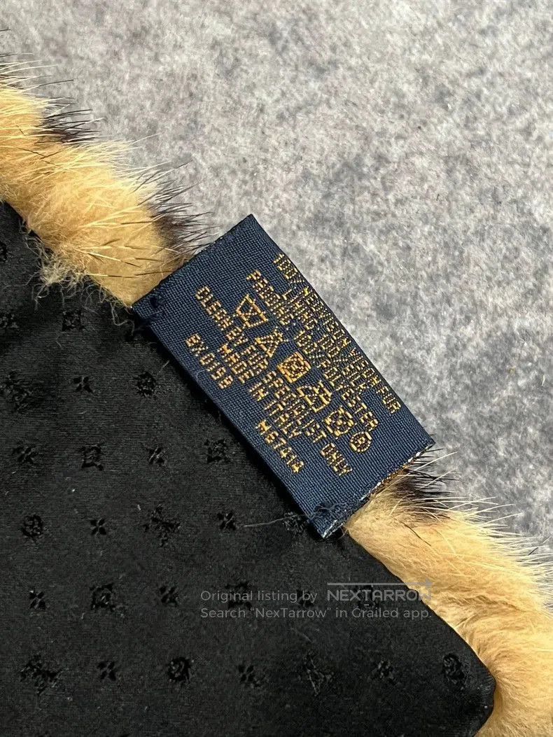Louis Vuitton Louis Vuitton Leopard Mink Fur Scarf. Size ONE SIZE - 5 Thumbnail