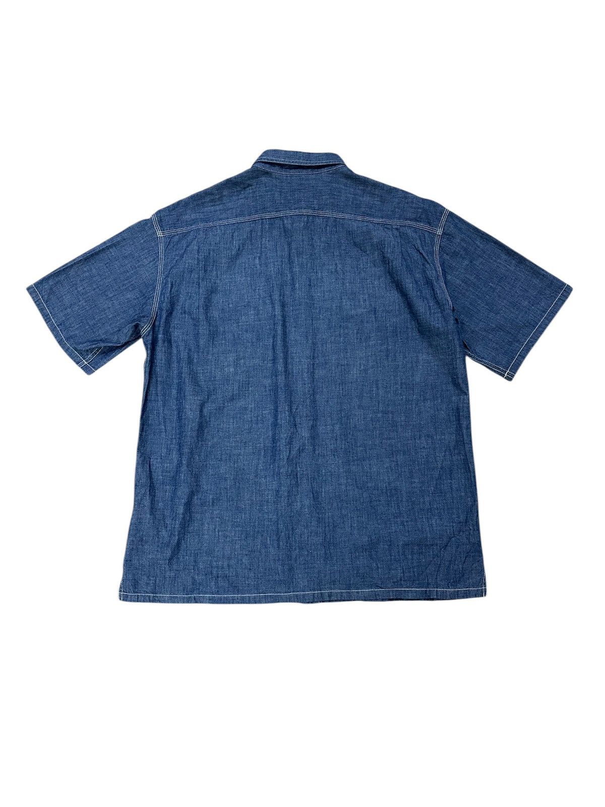 Beauty Beast × JW Anderson × Uniqlo Rare J.W. Anderson Uniqlo Denim Double Pocket Work Shirt Size US L / EU 52-54 / 3 - 2 Thumbnail