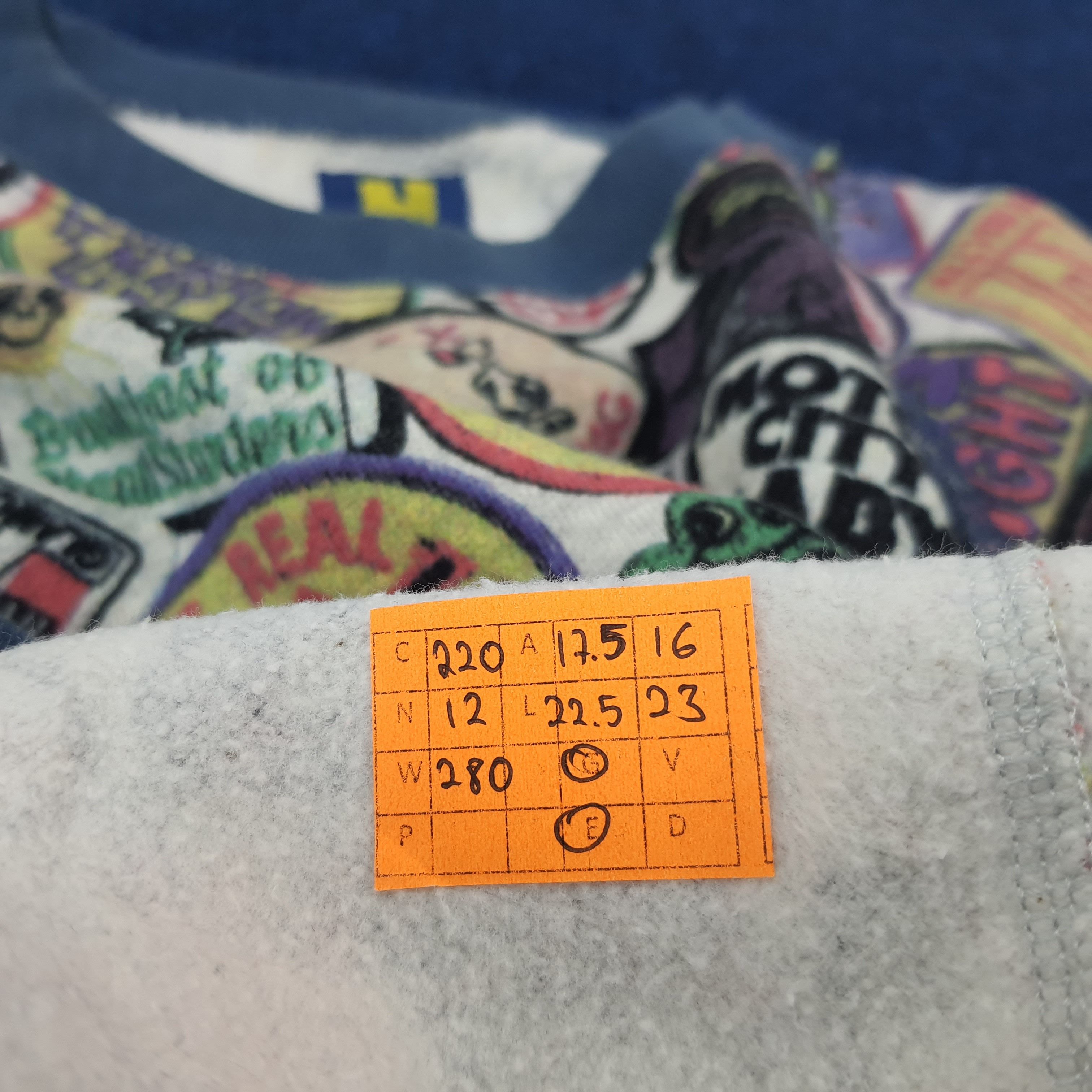 Hysteric Glamour × Japanese Brand × Vintage Vintage Hysteric Glamour Full Printed Sweatshirt C220N12 Size US XS / EU 42 / 0 - 8 Thumbnail