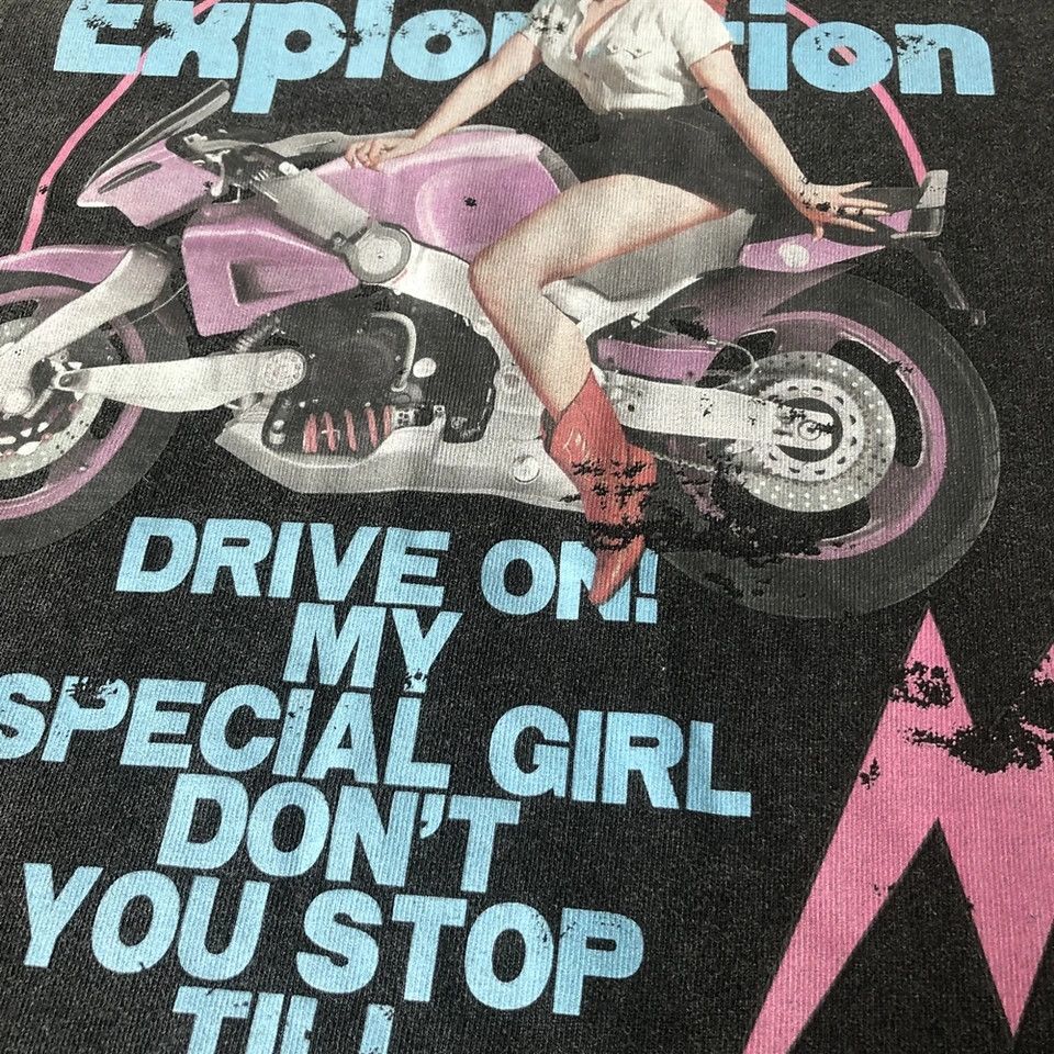 Japanese Brand × Vintage Explosion Vintage Graphic Printed T Shirt Size US L / EU 52-54 / 3 - 3 Thumbnail
