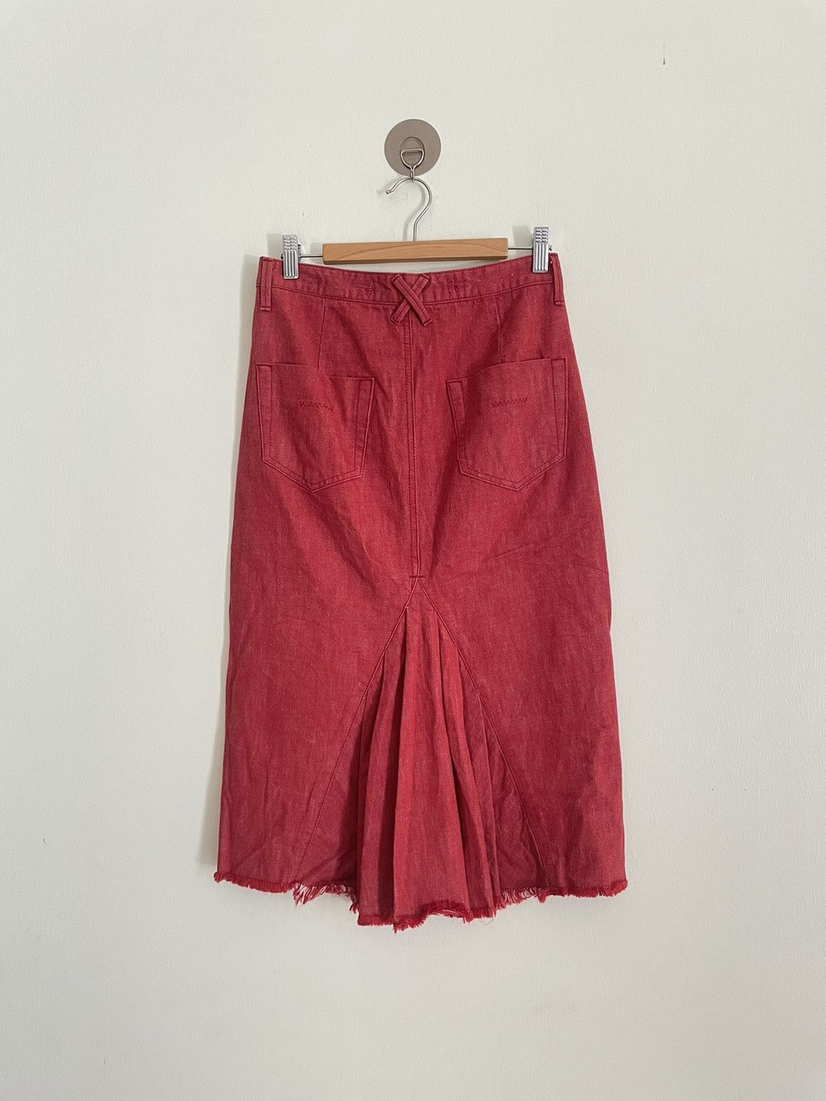 Japanese Brand Balcony and Bed Denim Skirt Size 25" / US 0 / IT 36 - 2 Thumbnail