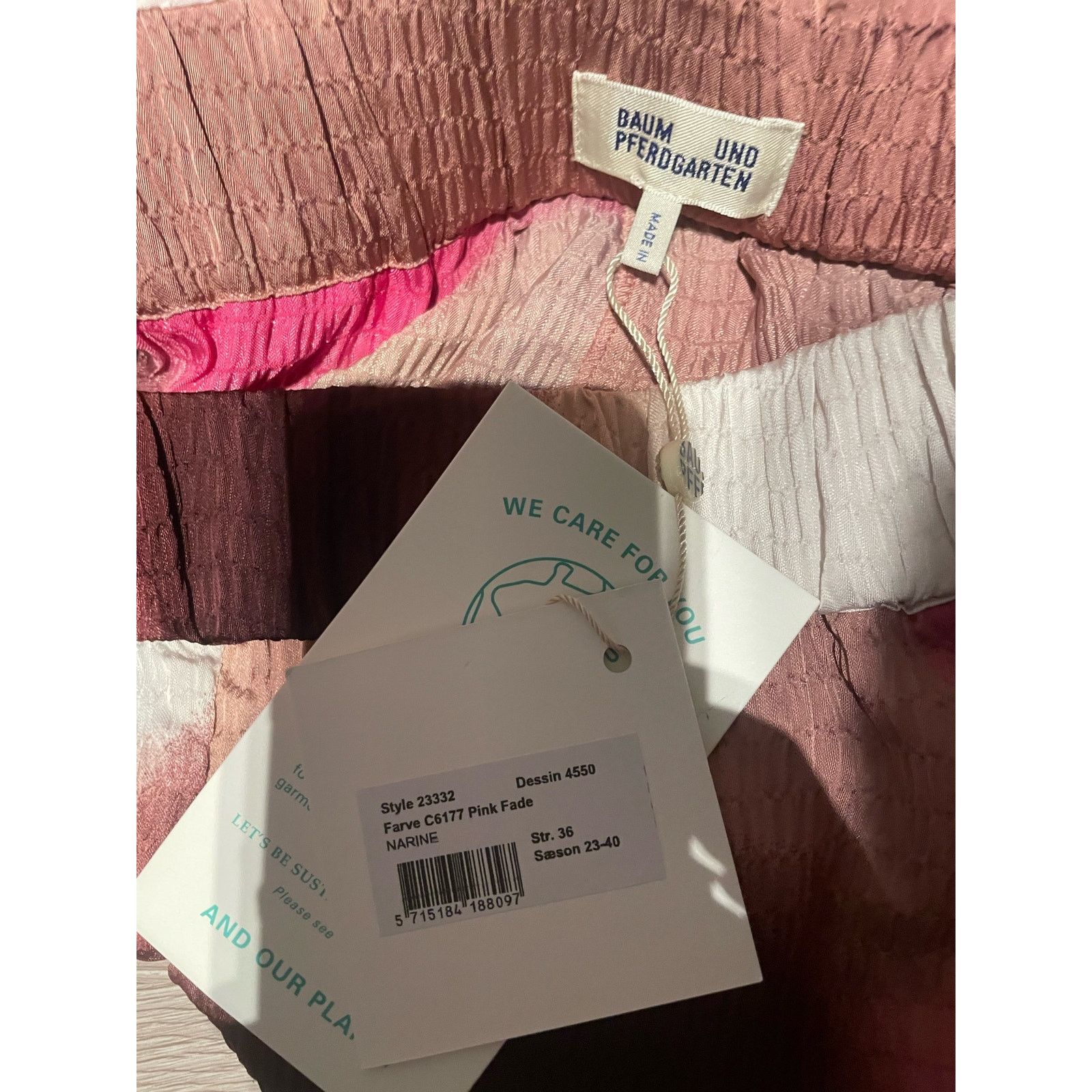 Baum und Pferdgarten BAUM UND PFERDBARTEN -Marlene trousers NARINE /Pink/ S / NWT Size 26" / US 2 / IT 38 - 6 Thumbnail