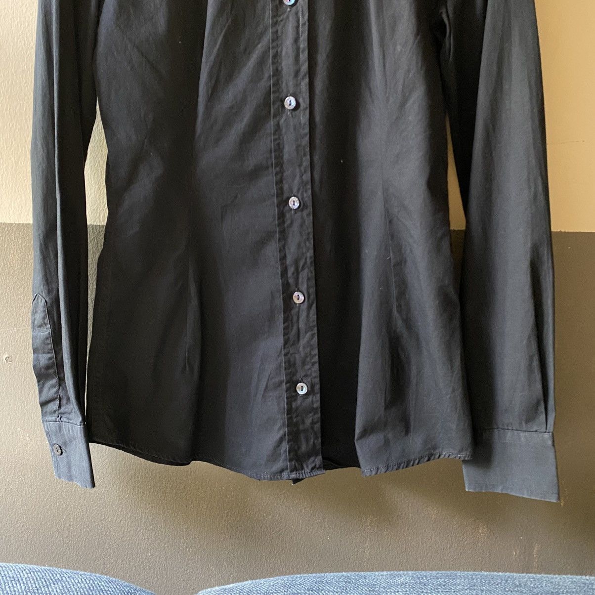 Dolce & Gabbana DOLCE & GABBANA Black Fitted Shirt Size S / US 4 / IT 40 - 5 Thumbnail