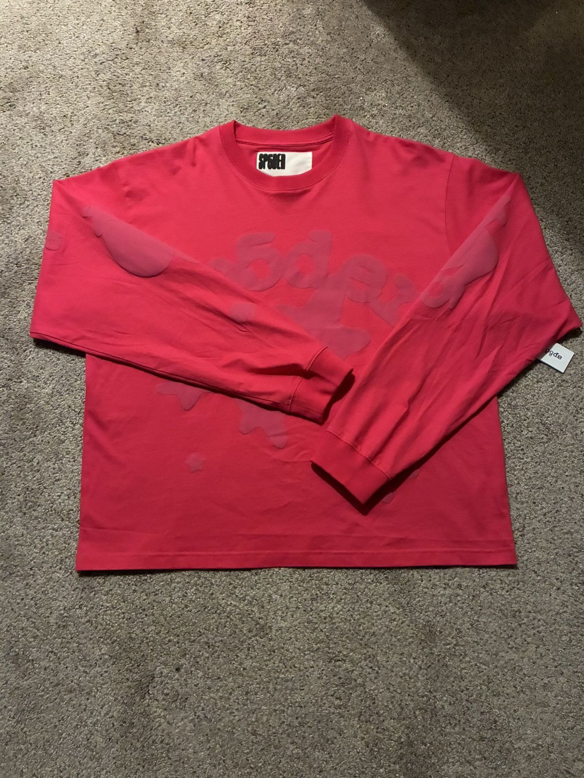 Sp5der Beluga Longsleeve Pink